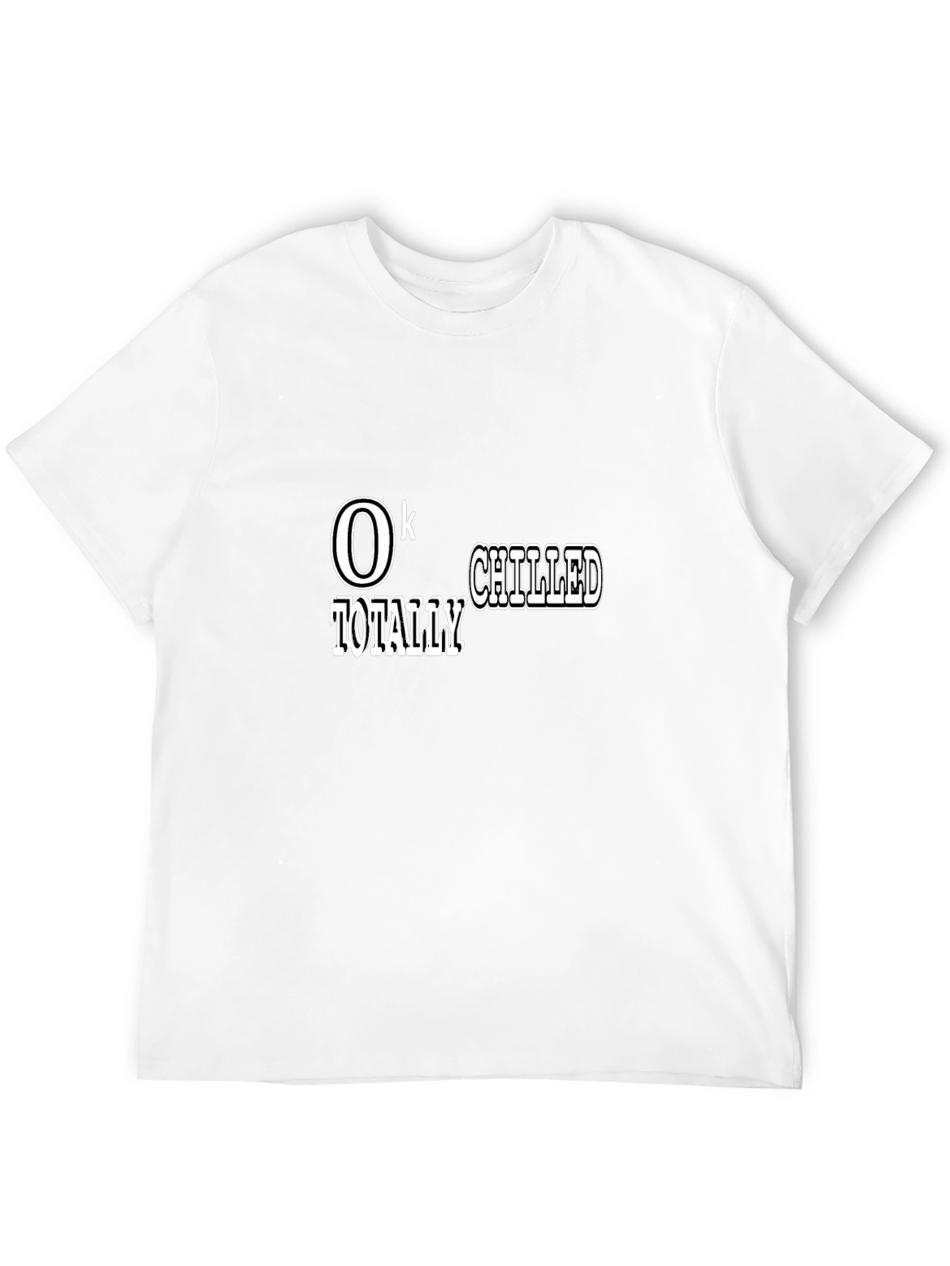 Totally Chilled Black T-Shirt