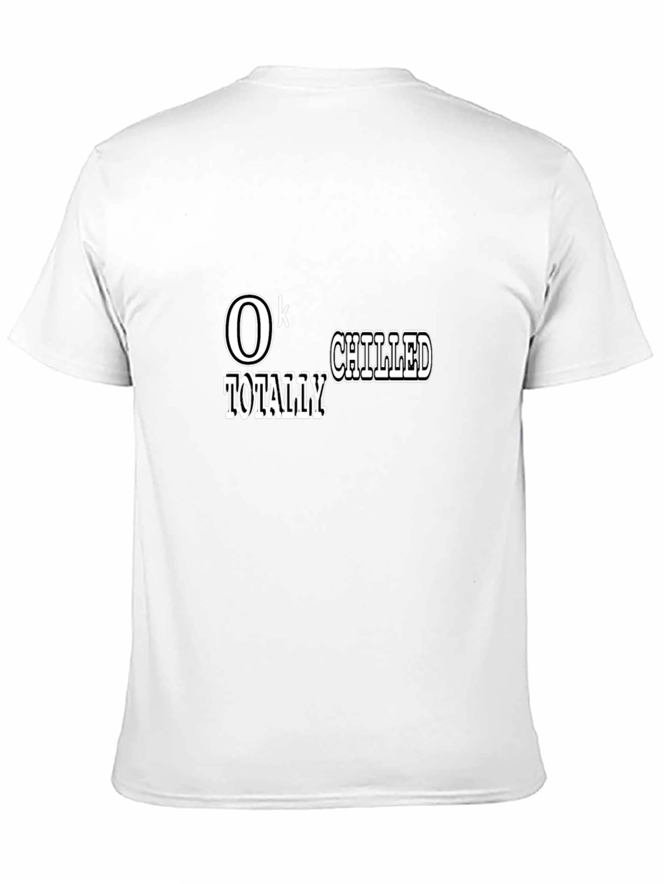 Totally Chilled Black T-Shirt