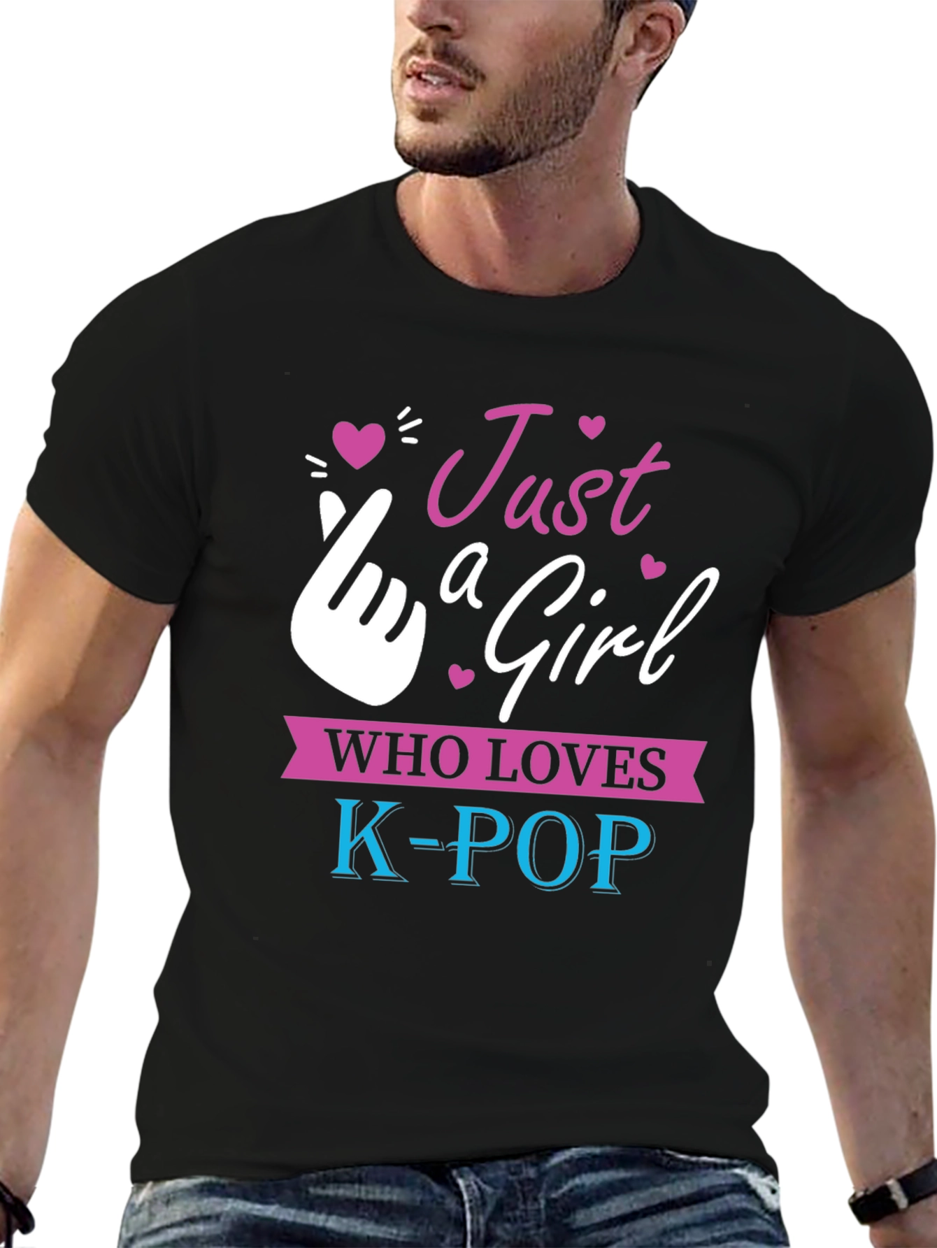 Just A Girl Who Loves K-Pop T-Shirt