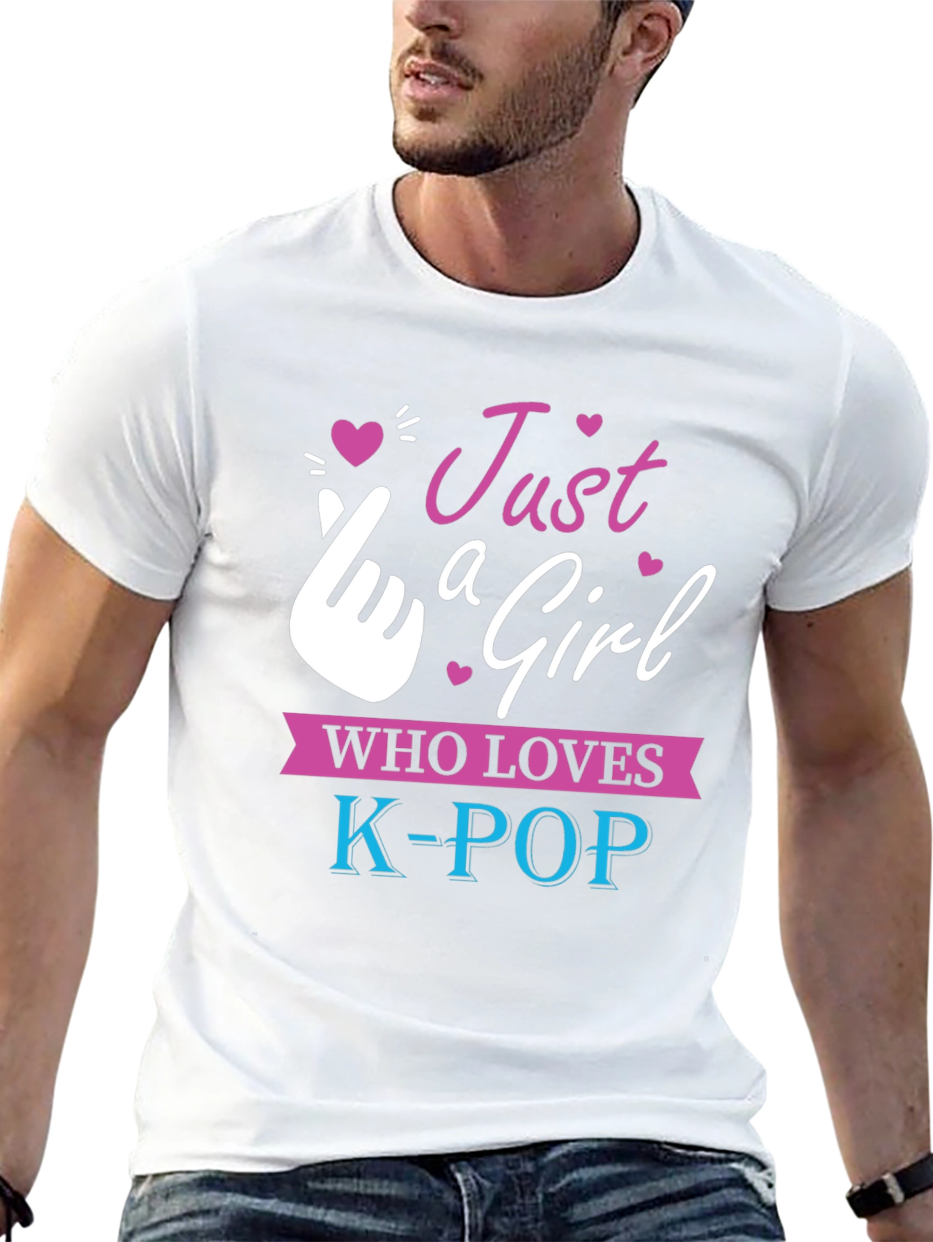 Just A Girl Who Loves K-Pop T-Shirt
