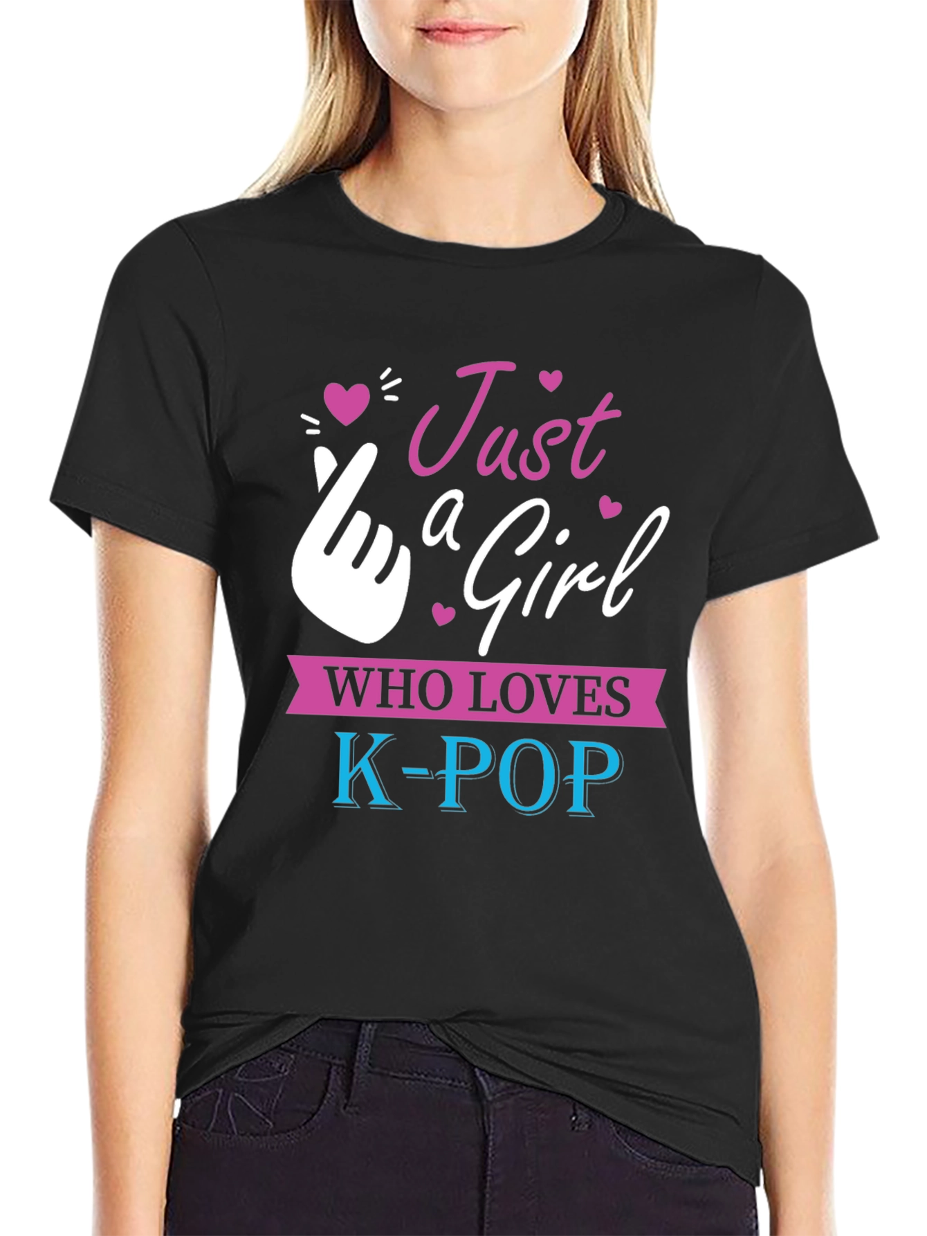 Just A Girl Who Loves K-Pop T-Shirt