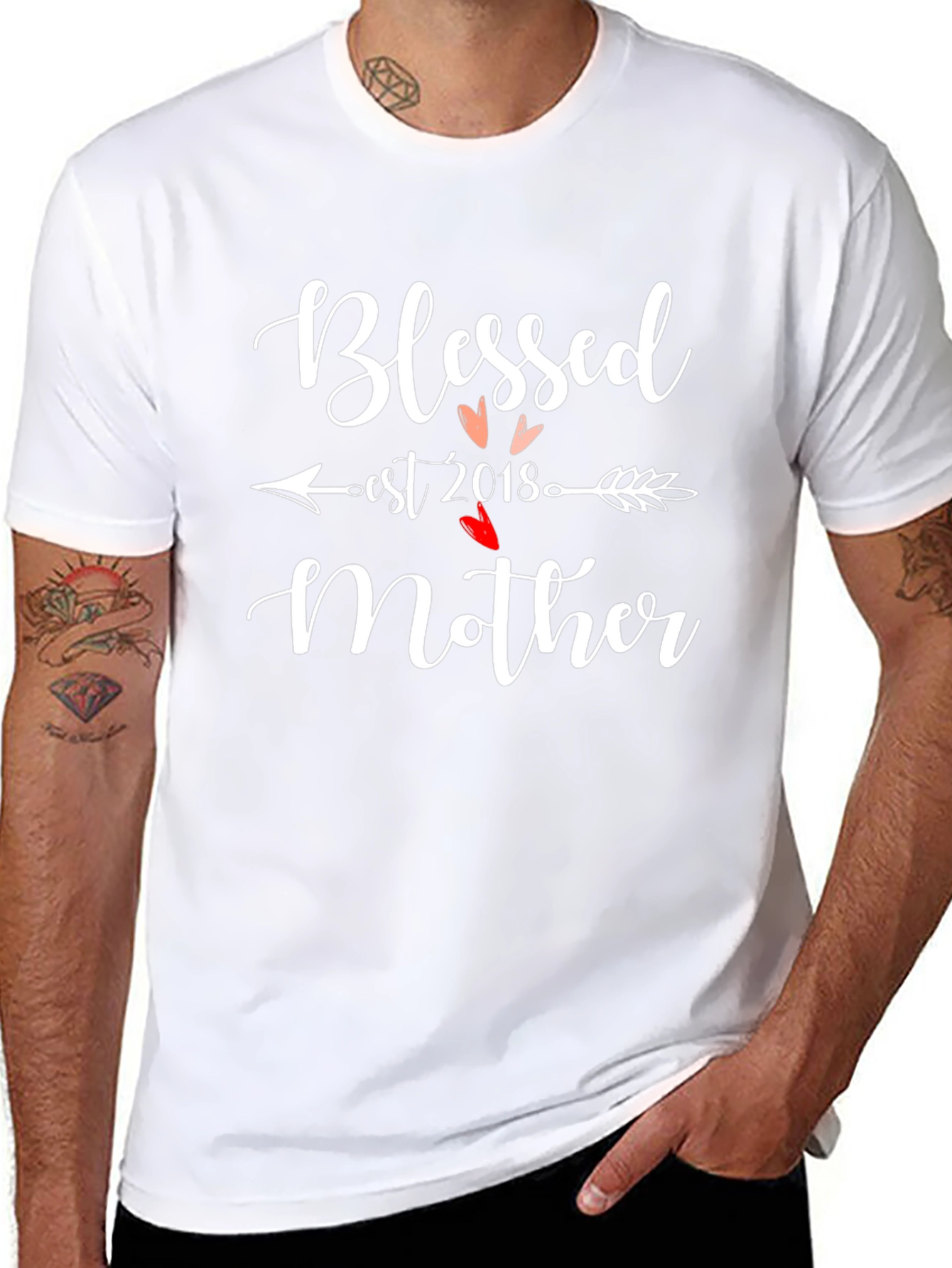Blessed Mother Est 2018 T-Shirt