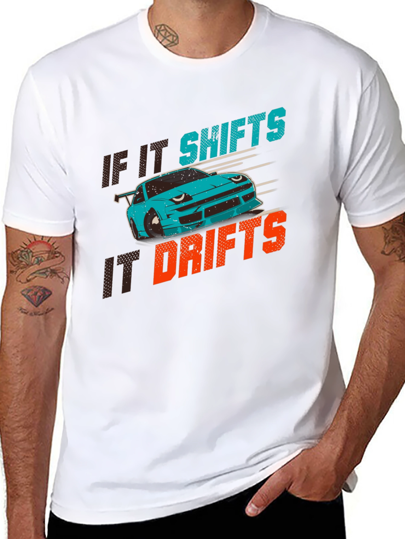 If It Shifts It Drifts Graphic Tee