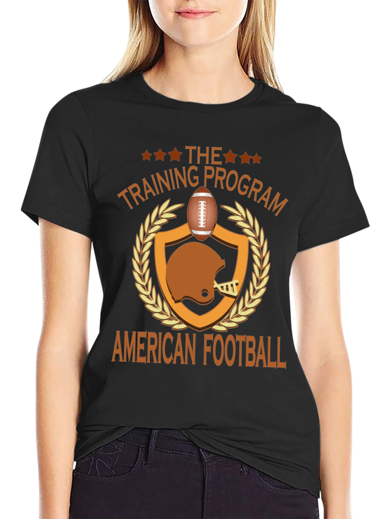 American Football Training Program T-Shirt