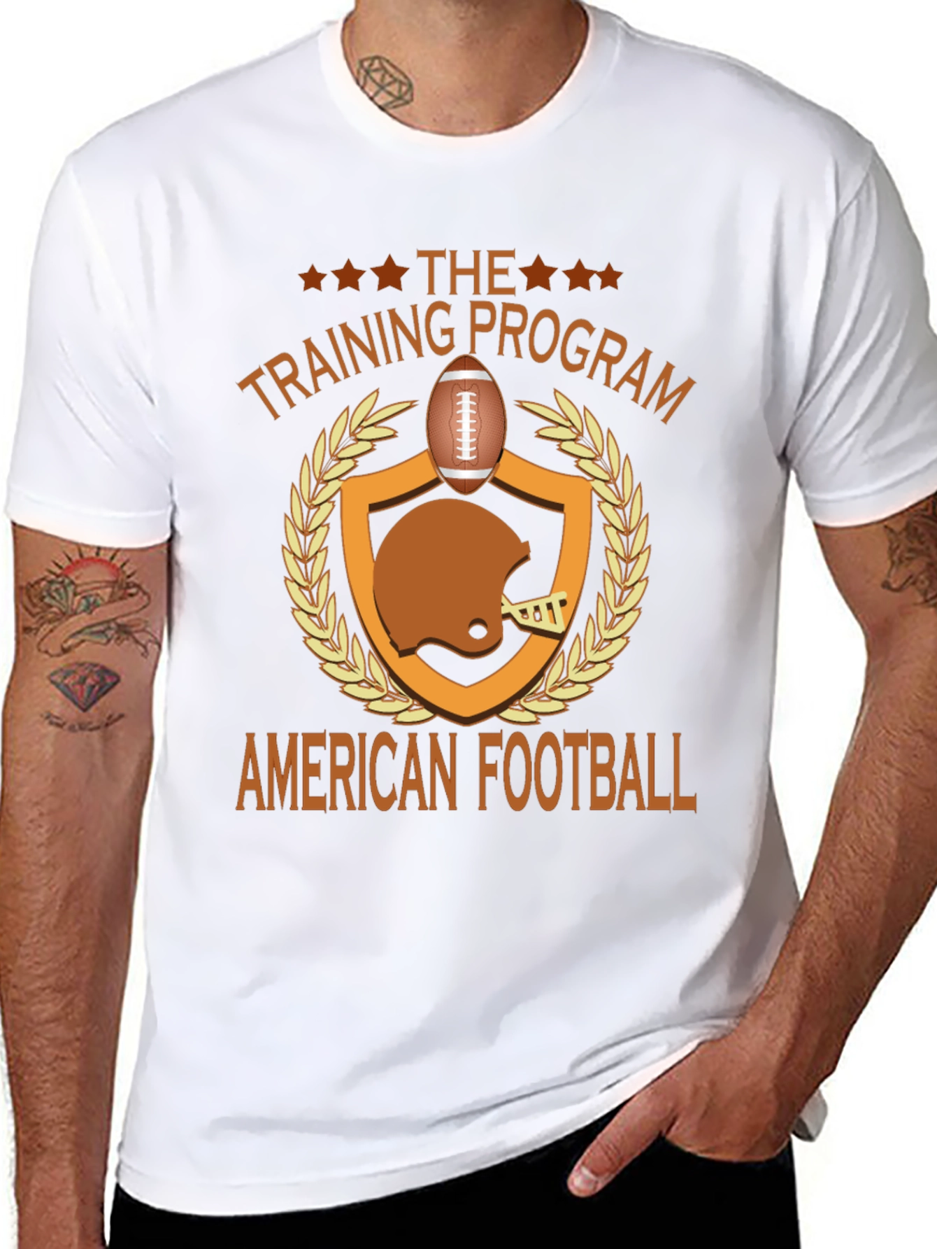 American Football Training Program T-Shirt