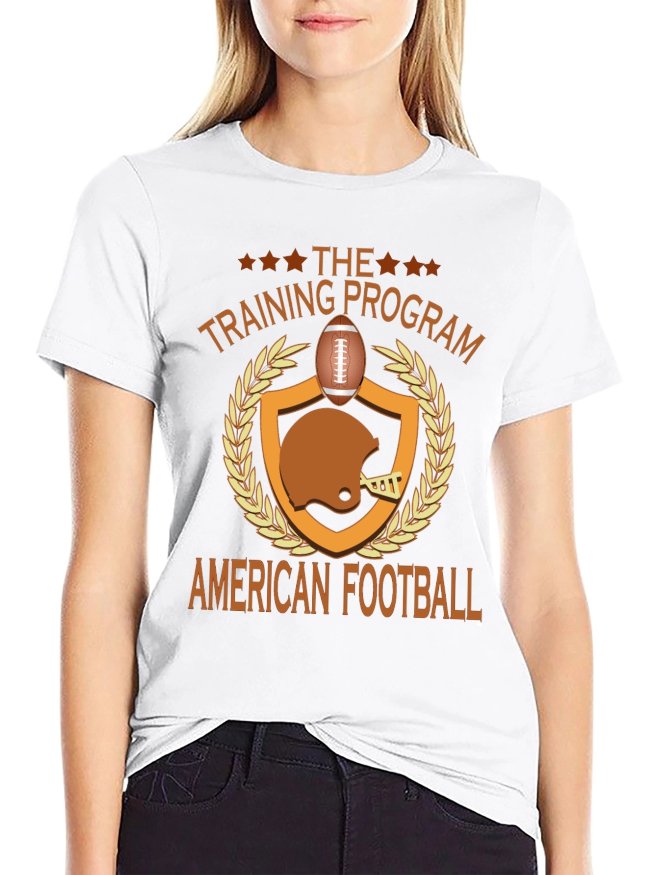 American Football Training Program T-Shirt
