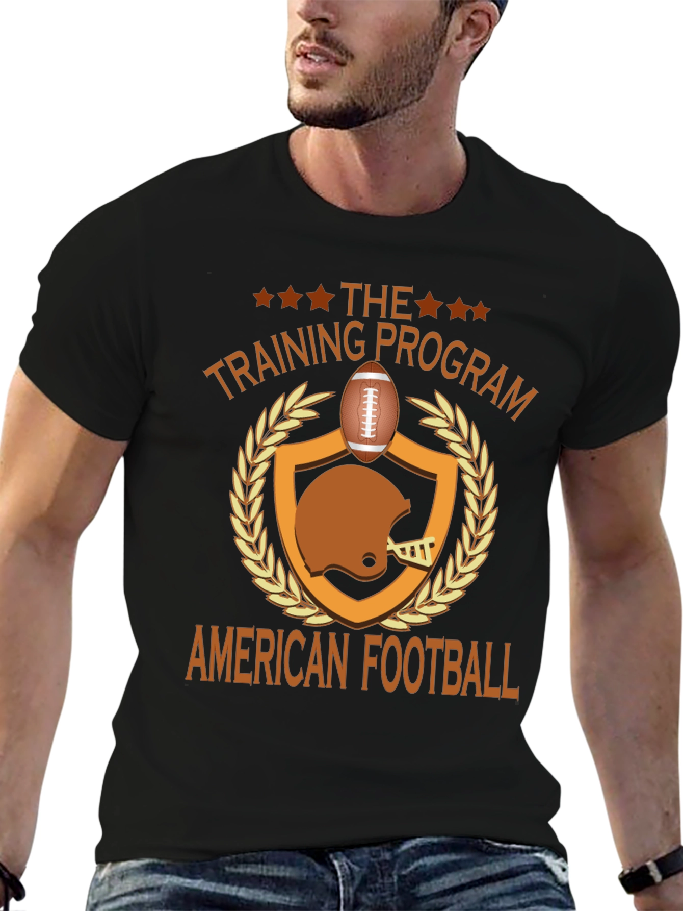American Football Training Program T-Shirt