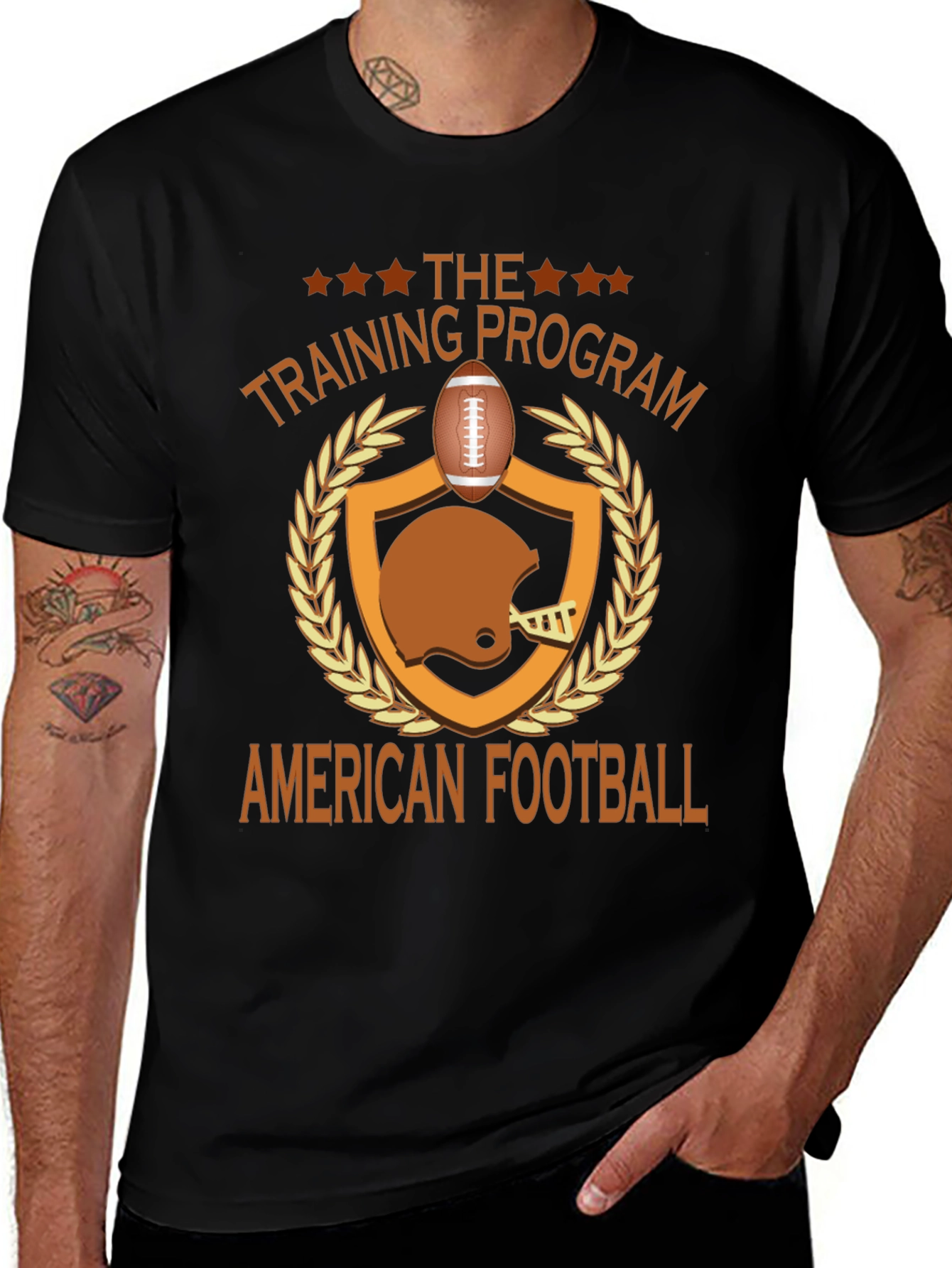 American Football Training Program T-Shirt