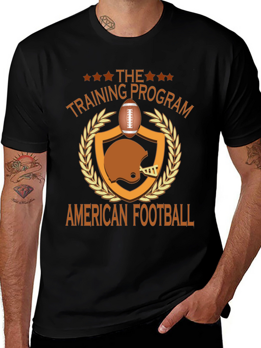 American Football Training Program T-Shirt