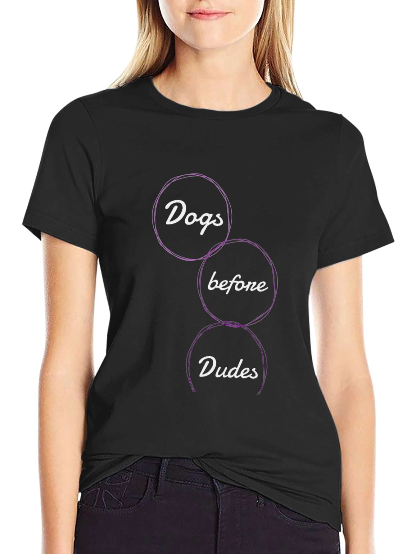 Dogs Before Dudes Graphic Tee