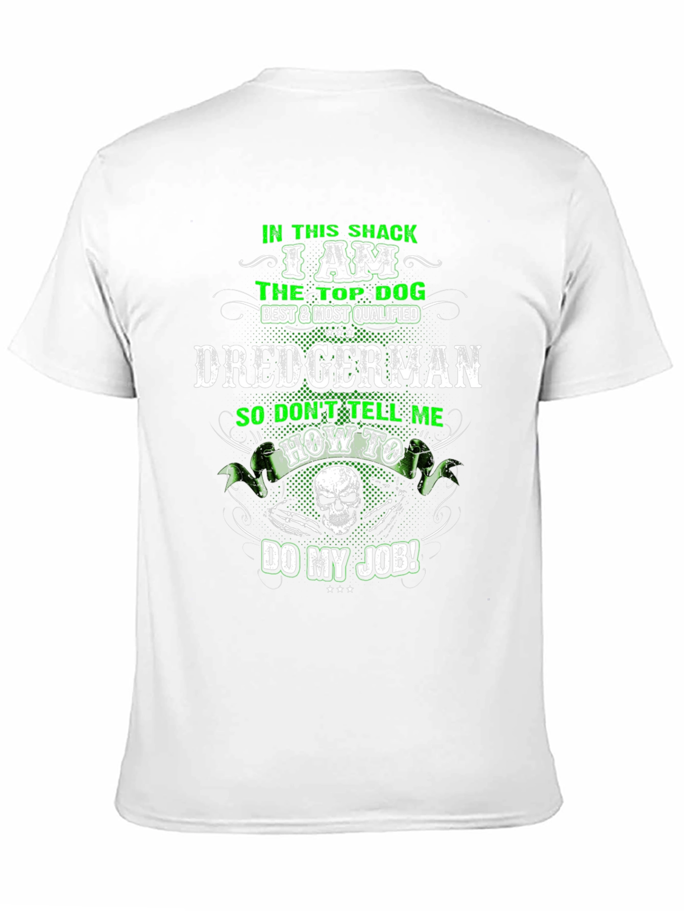Dredgerman Top Dog Graphic Tee - Black