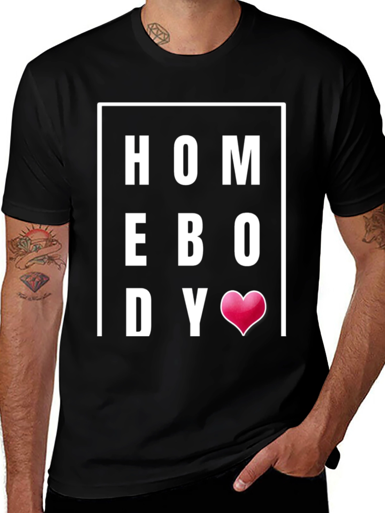 Homebody Heart Graphic Tee