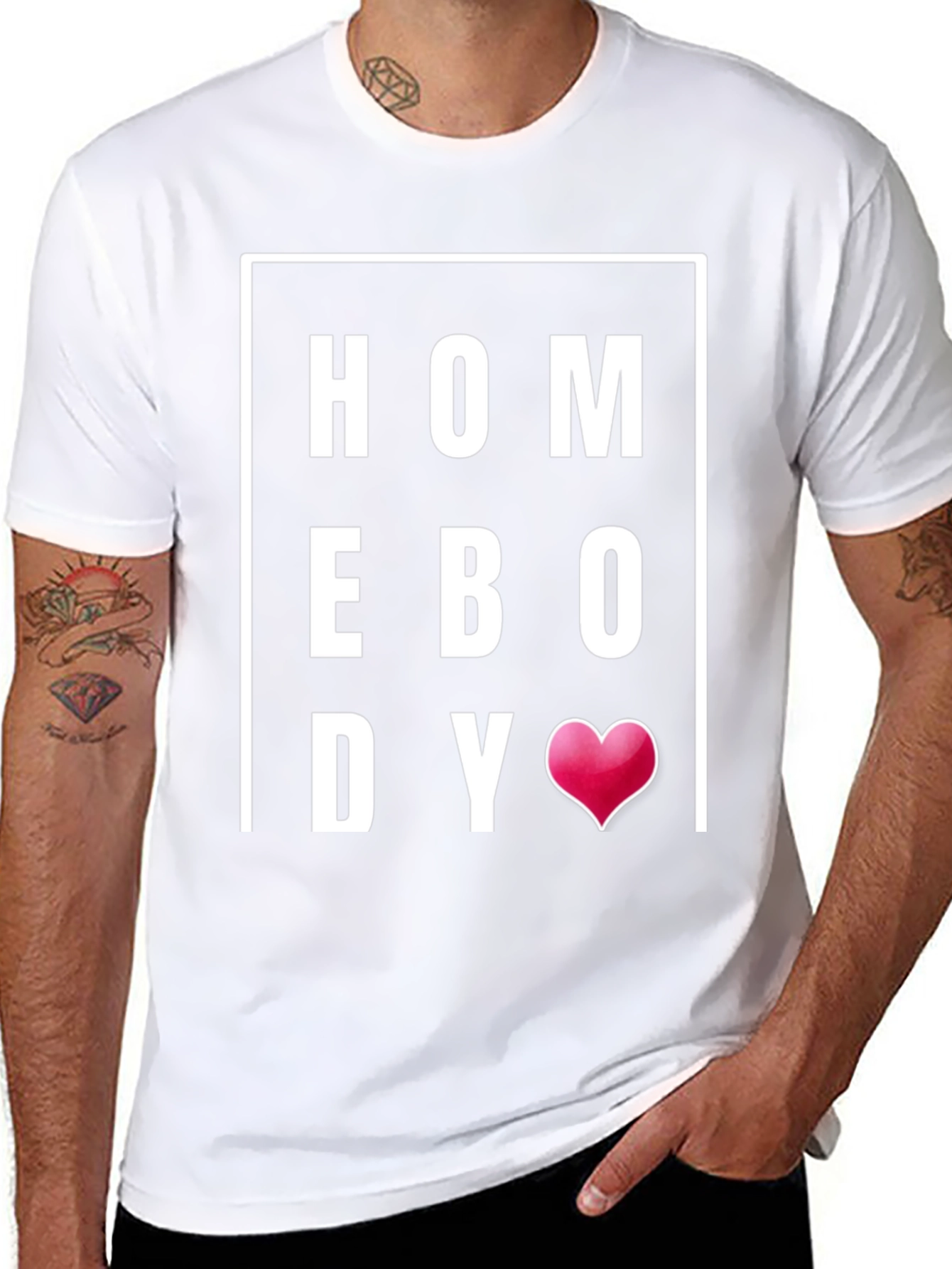 Homebody Heart Graphic Tee