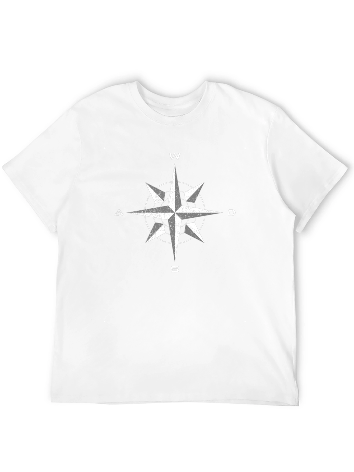 Compass Graphic Tee - Black Short Sleeve Shirt