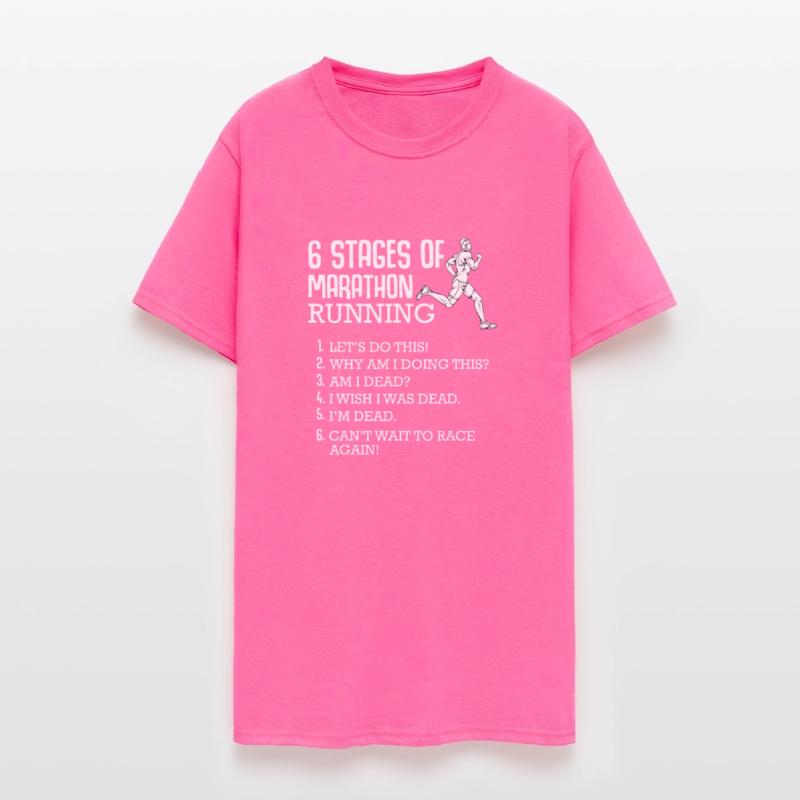 6 Stages Of Marathon Running Long Distance Race