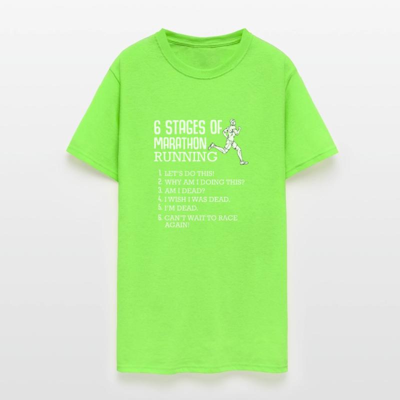 6 Stages Of Marathon Running Long Distance Race