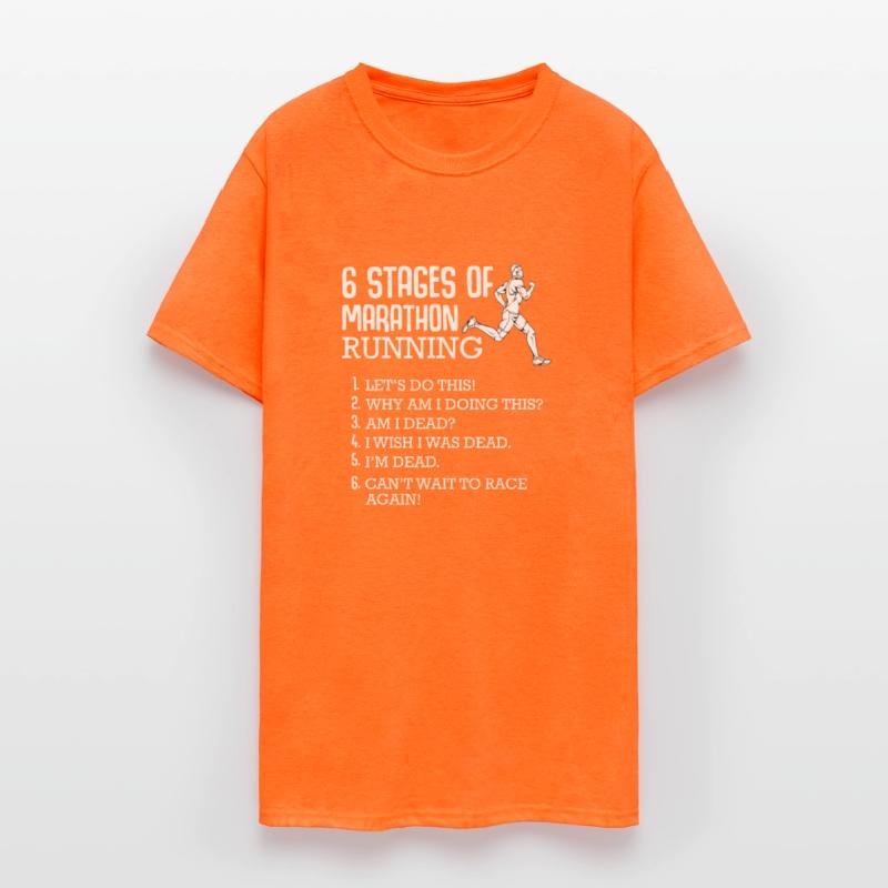 6 Stages Of Marathon Running Long Distance Race