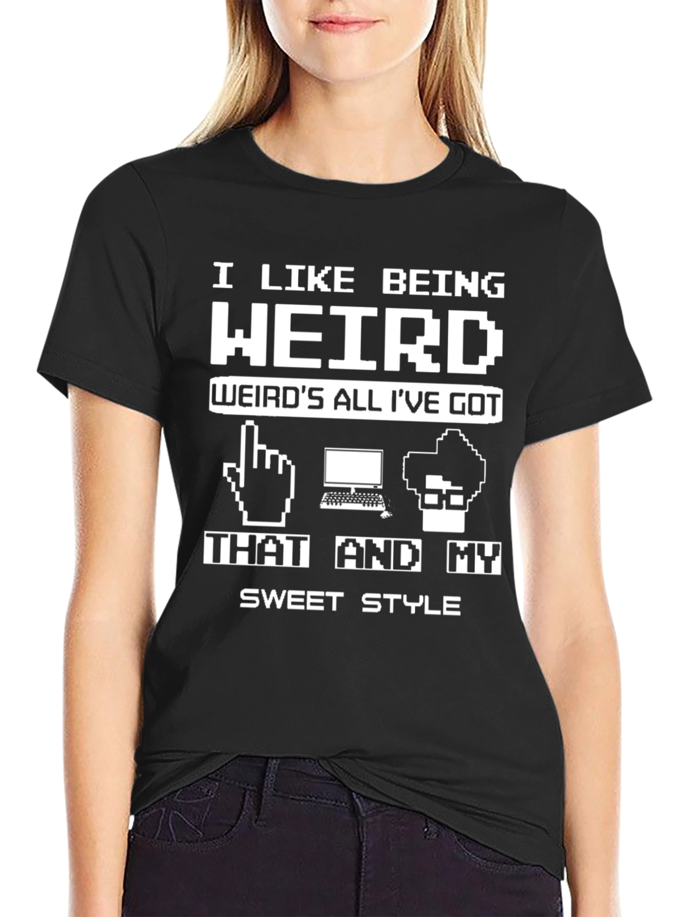 I Like Being Weird T-Shirt - Geeky Gamer Style!