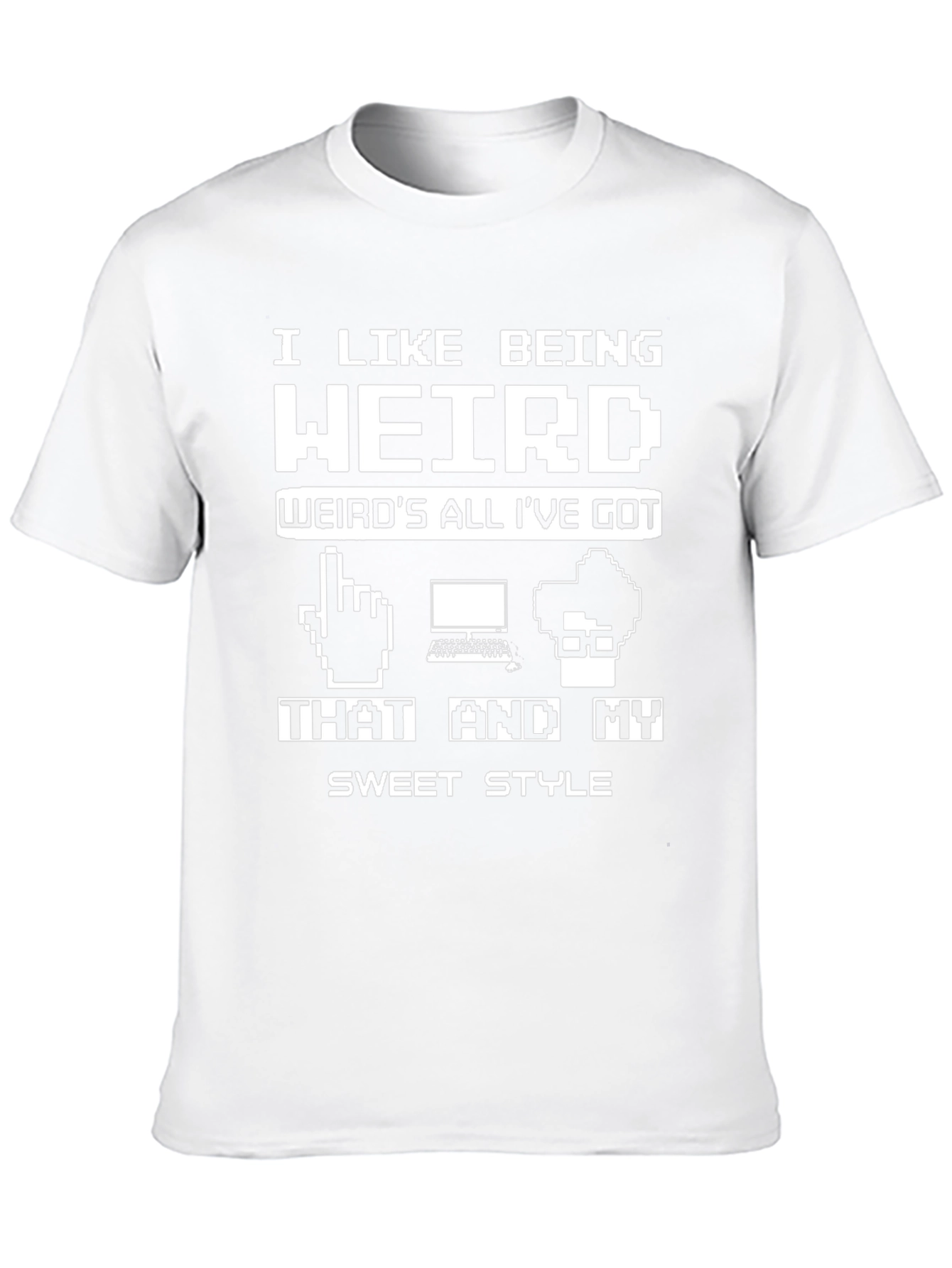 I Like Being Weird T-Shirt - Geeky Gamer Style!