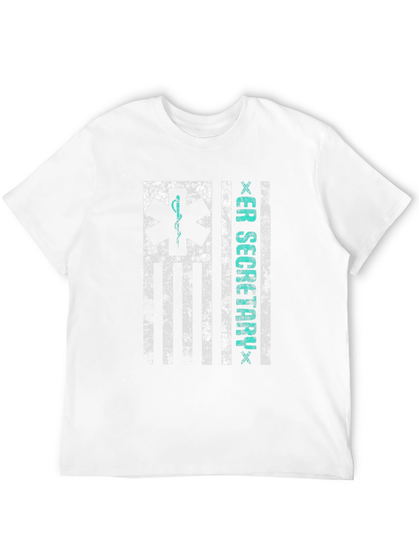 ER Secretary American Flag T-Shirt