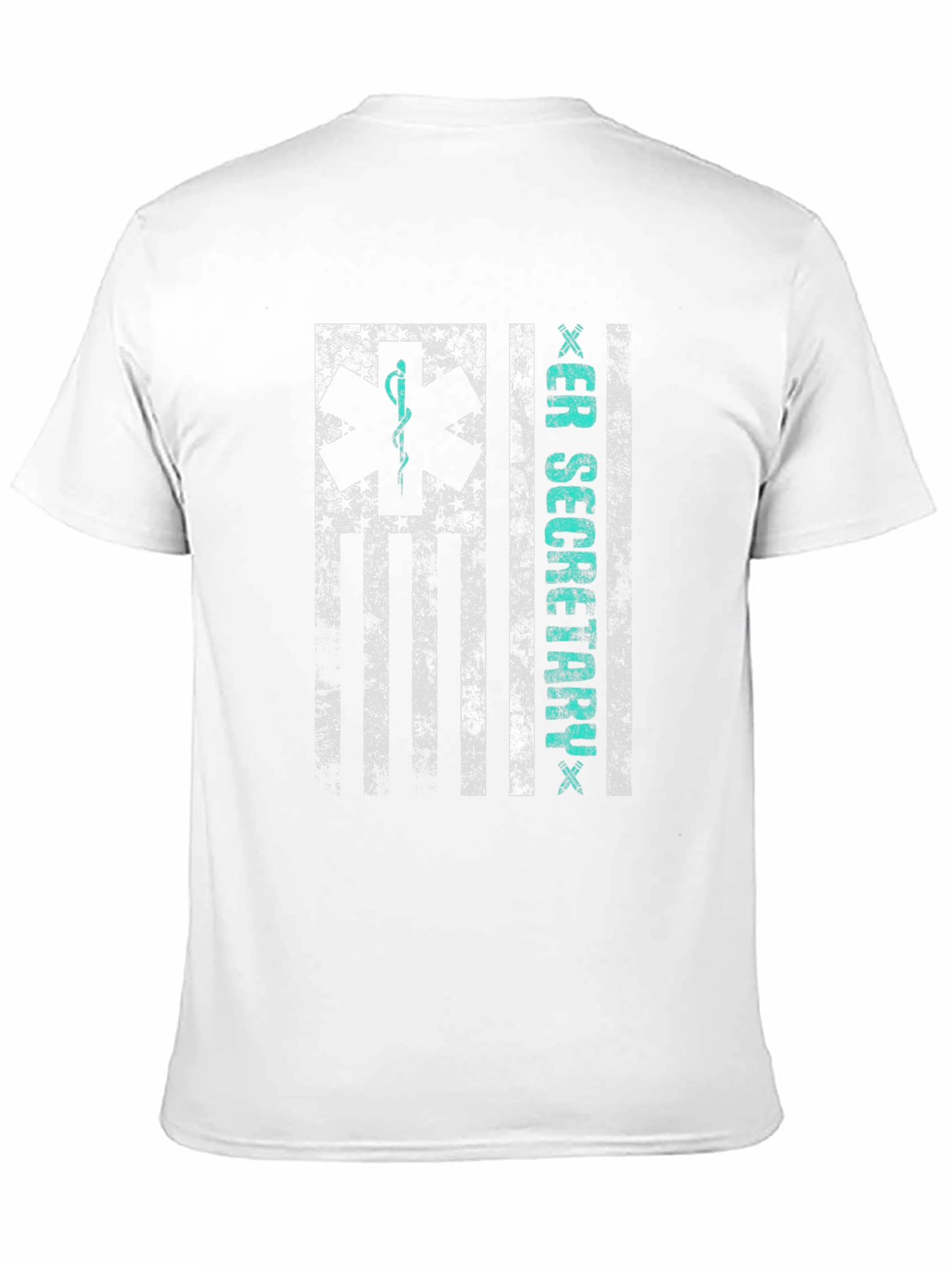 ER Secretary American Flag T-Shirt