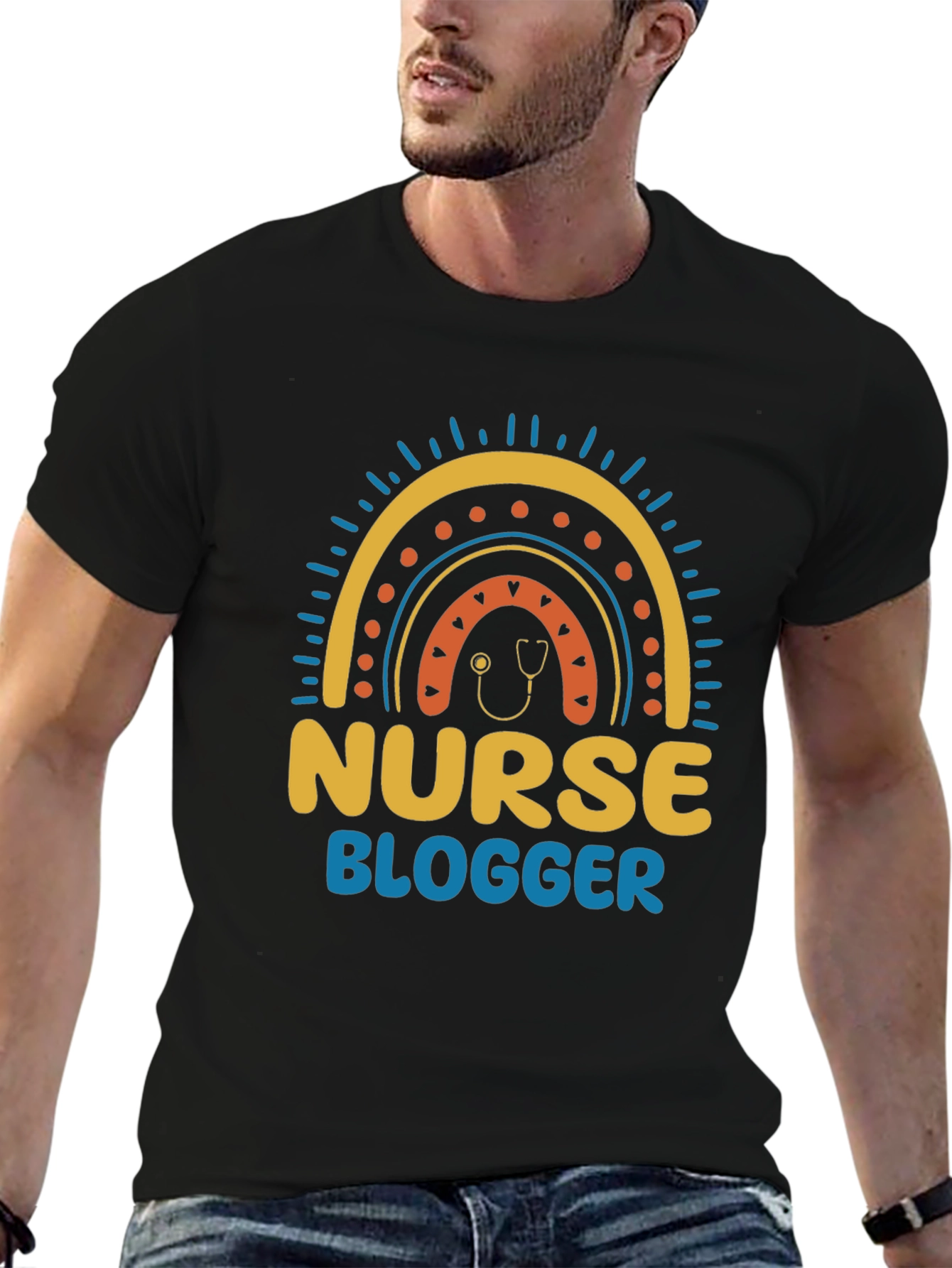 Nurse Blogger Graphic Tee - Stylish Comfort