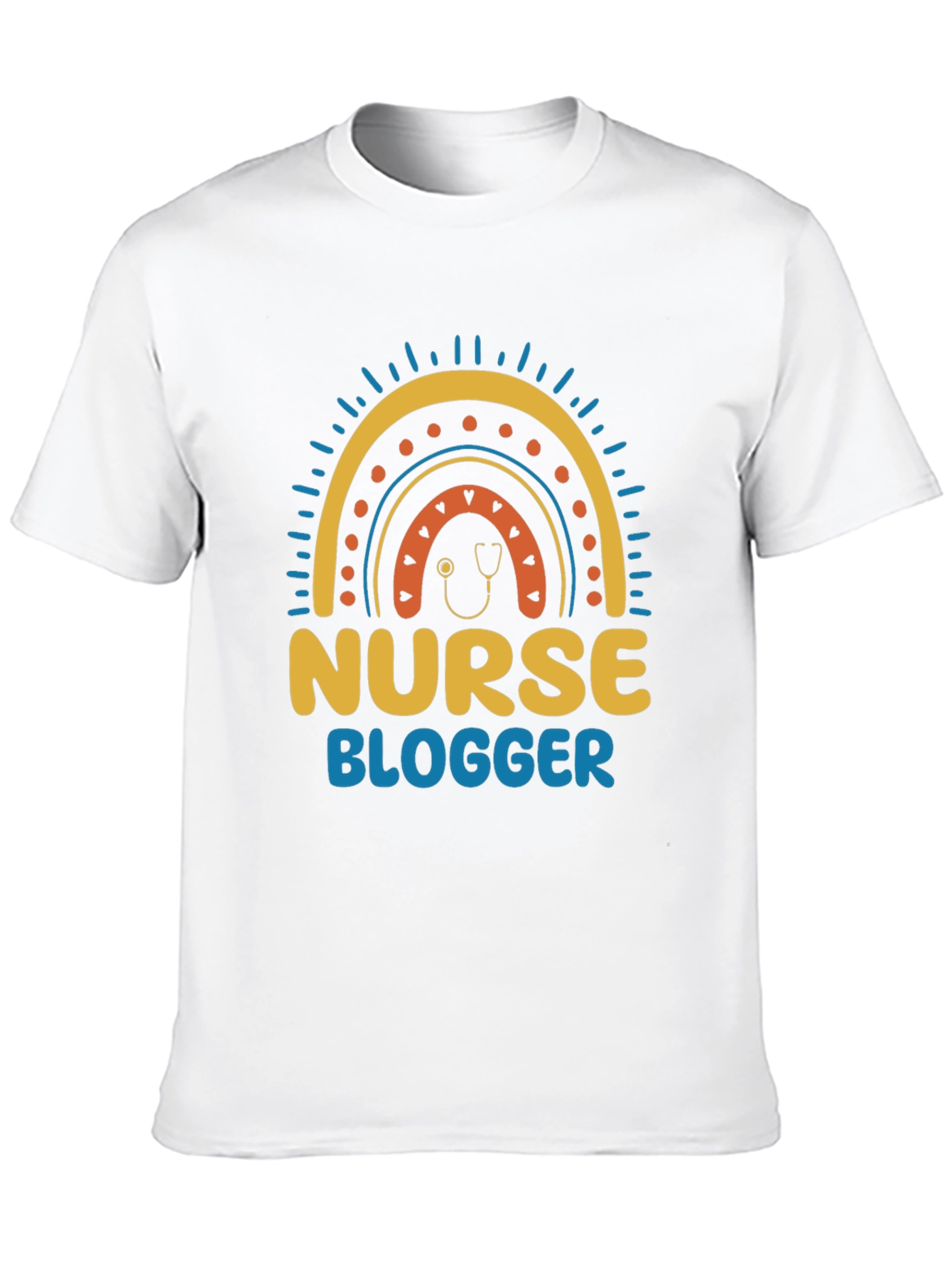 Nurse Blogger Graphic Tee - Stylish Comfort
