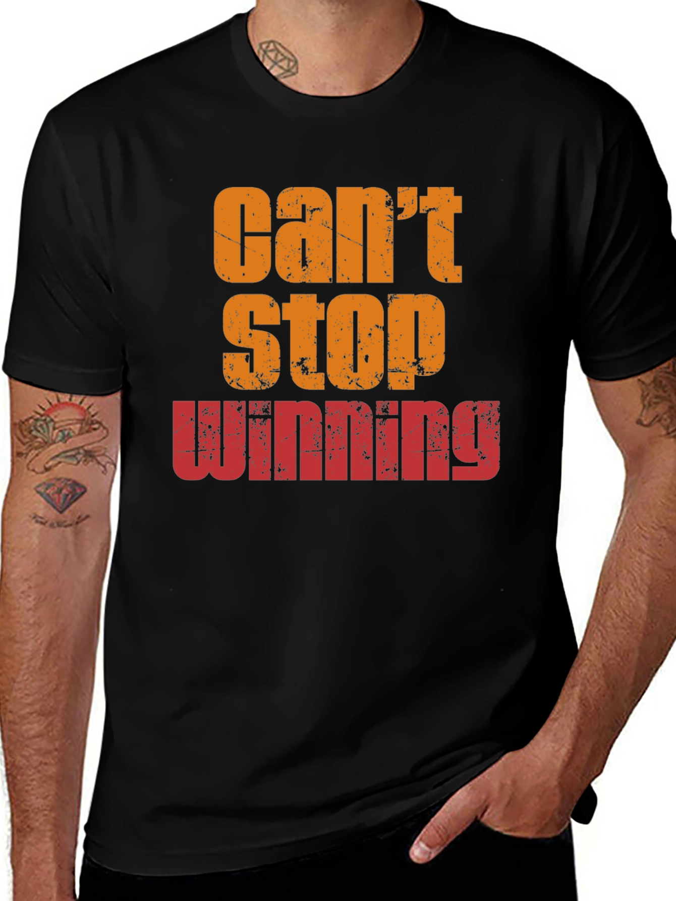 Cant Stop Winning Mens Graphic T-Shirt
