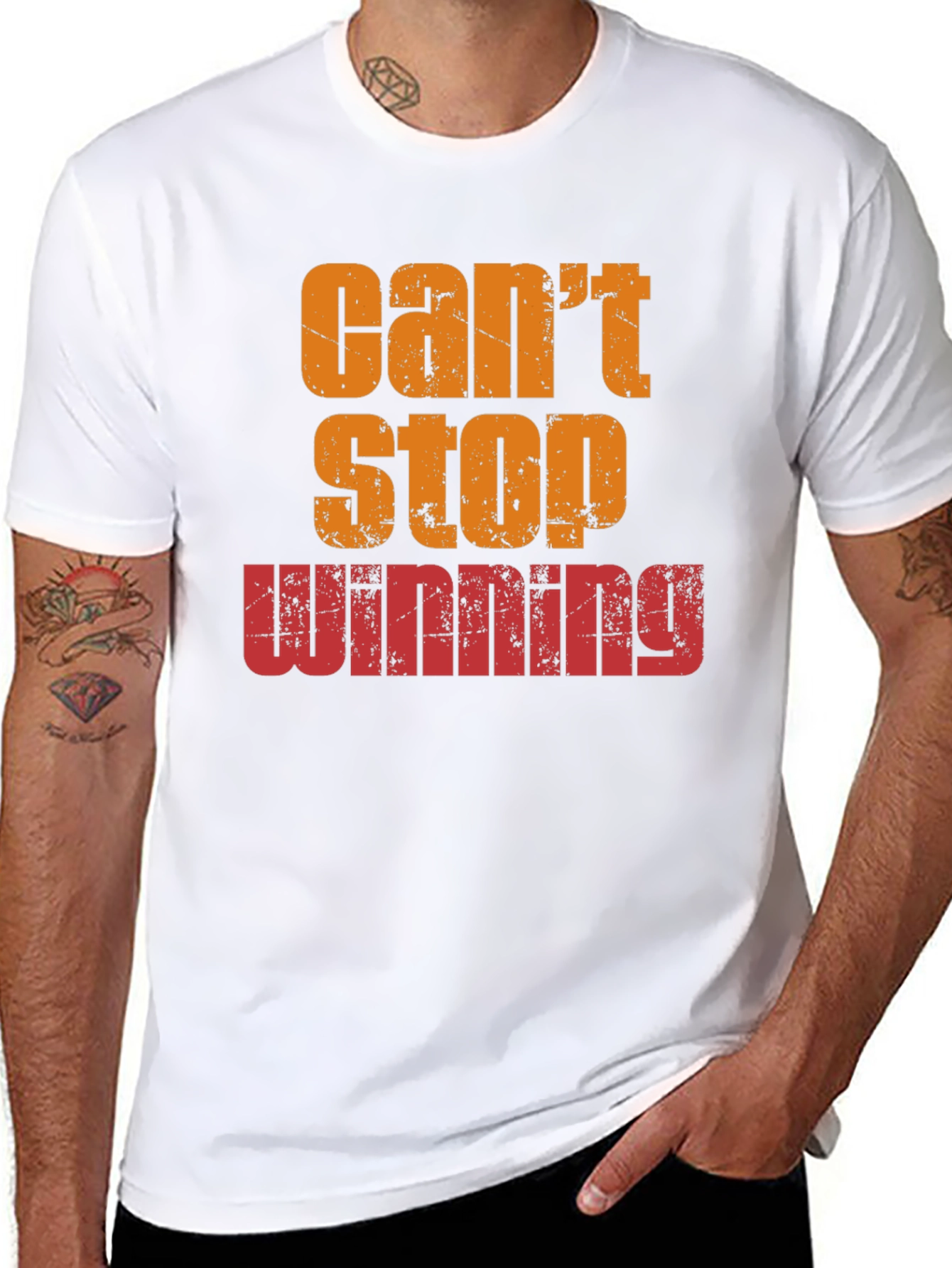 Cant Stop Winning Mens Graphic T-Shirt