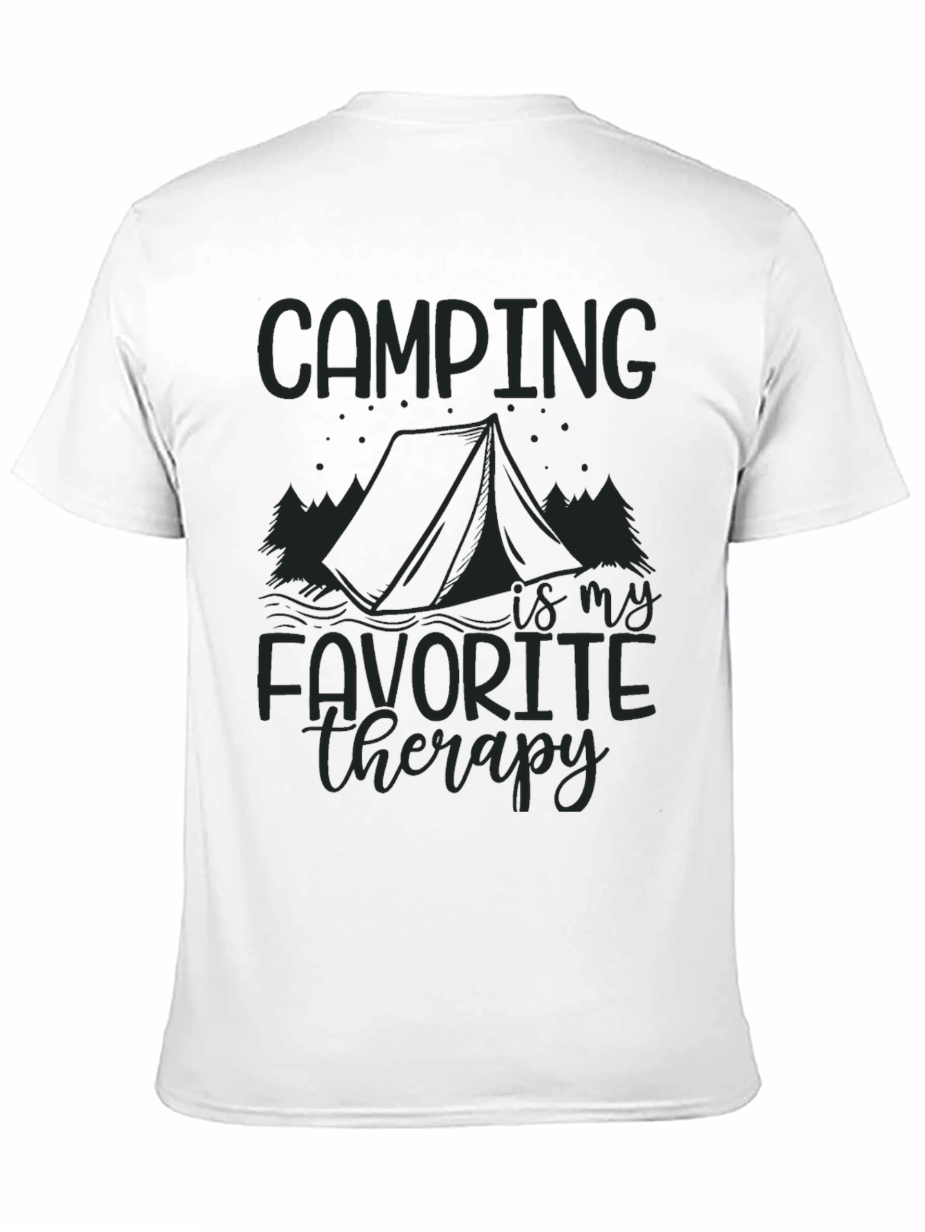 Camping is My Therapy T-Shirt