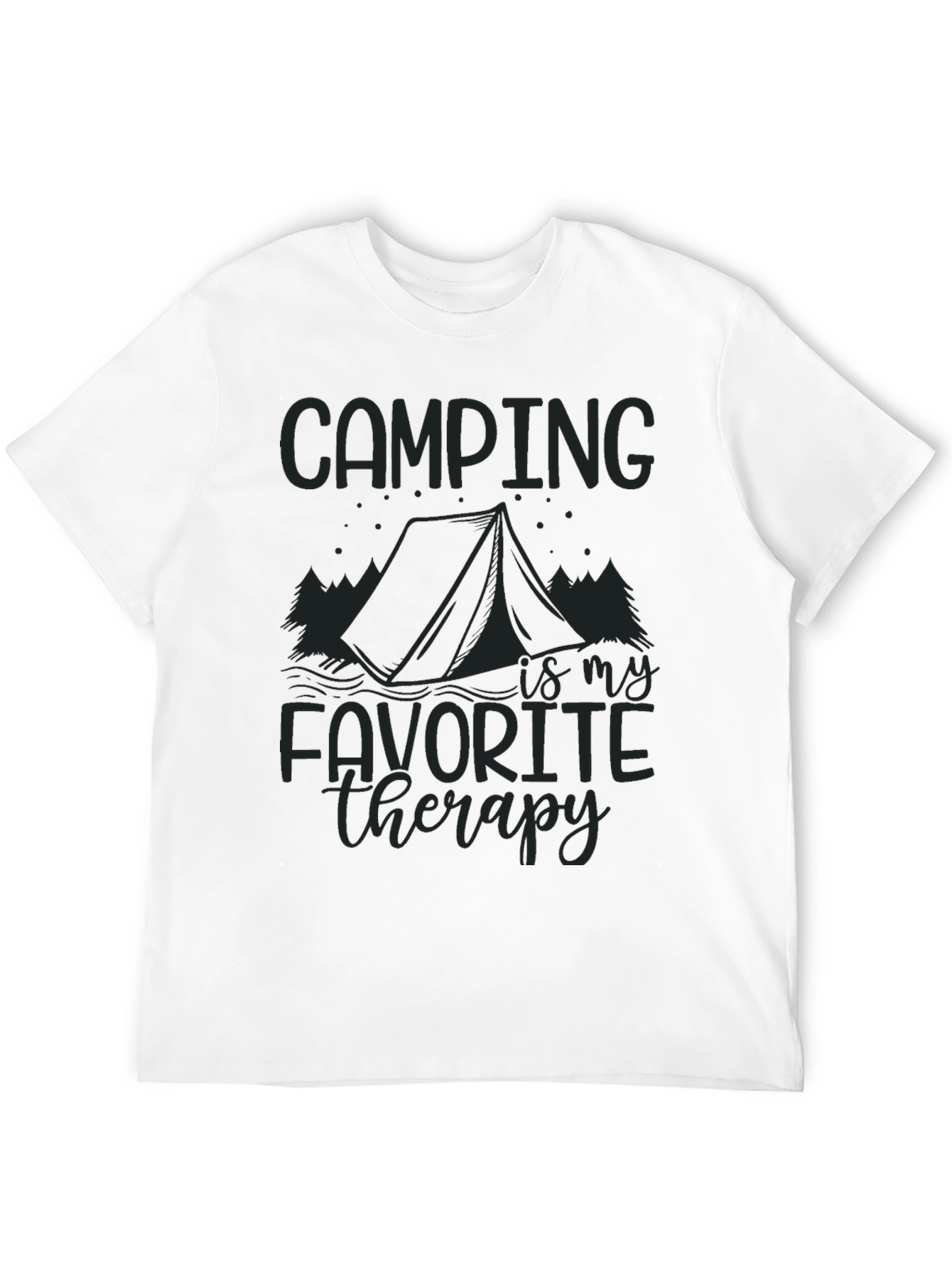 Camping is My Therapy T-Shirt