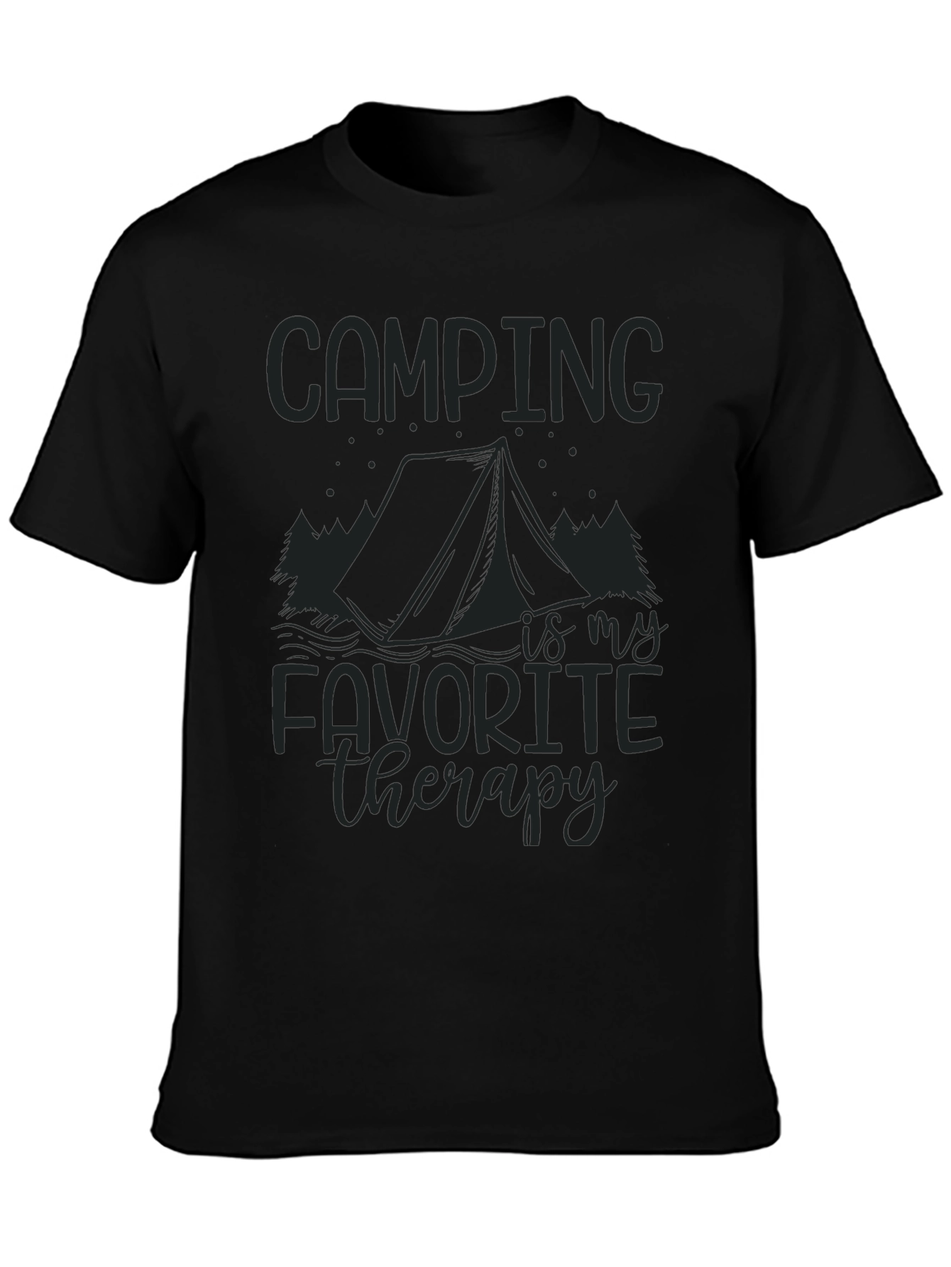 Camping is My Therapy T-Shirt