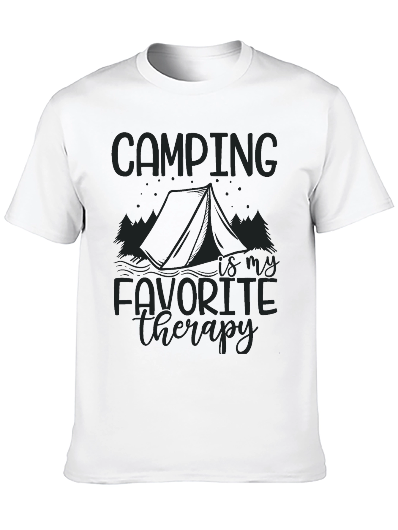 Camping is My Therapy T-Shirt