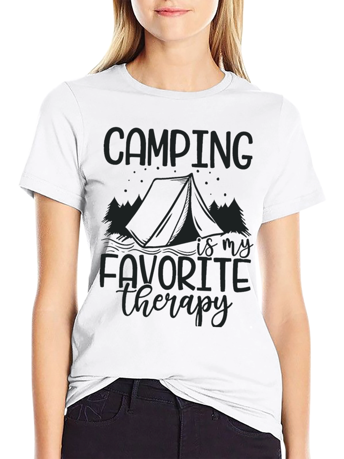 Camping is My Therapy T-Shirt