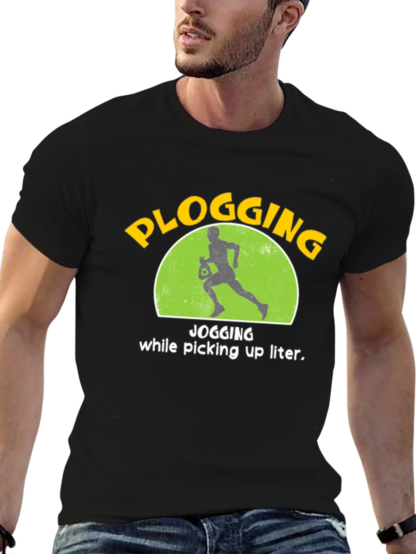 Plogging T-Shirt: Jogging While Picking Up Litter!