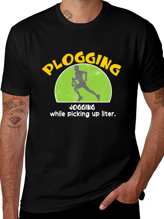 Plogging T-Shirt: Jogging While Picking Up Litter!