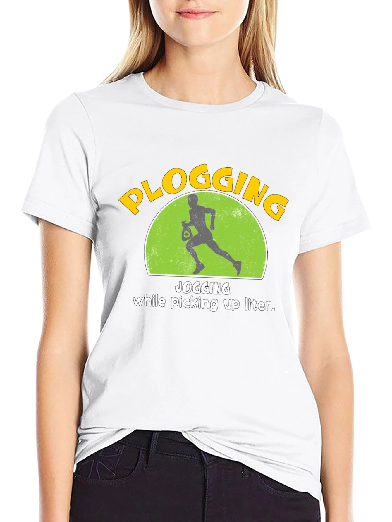 Plogging T-Shirt: Jogging While Picking Up Litter!