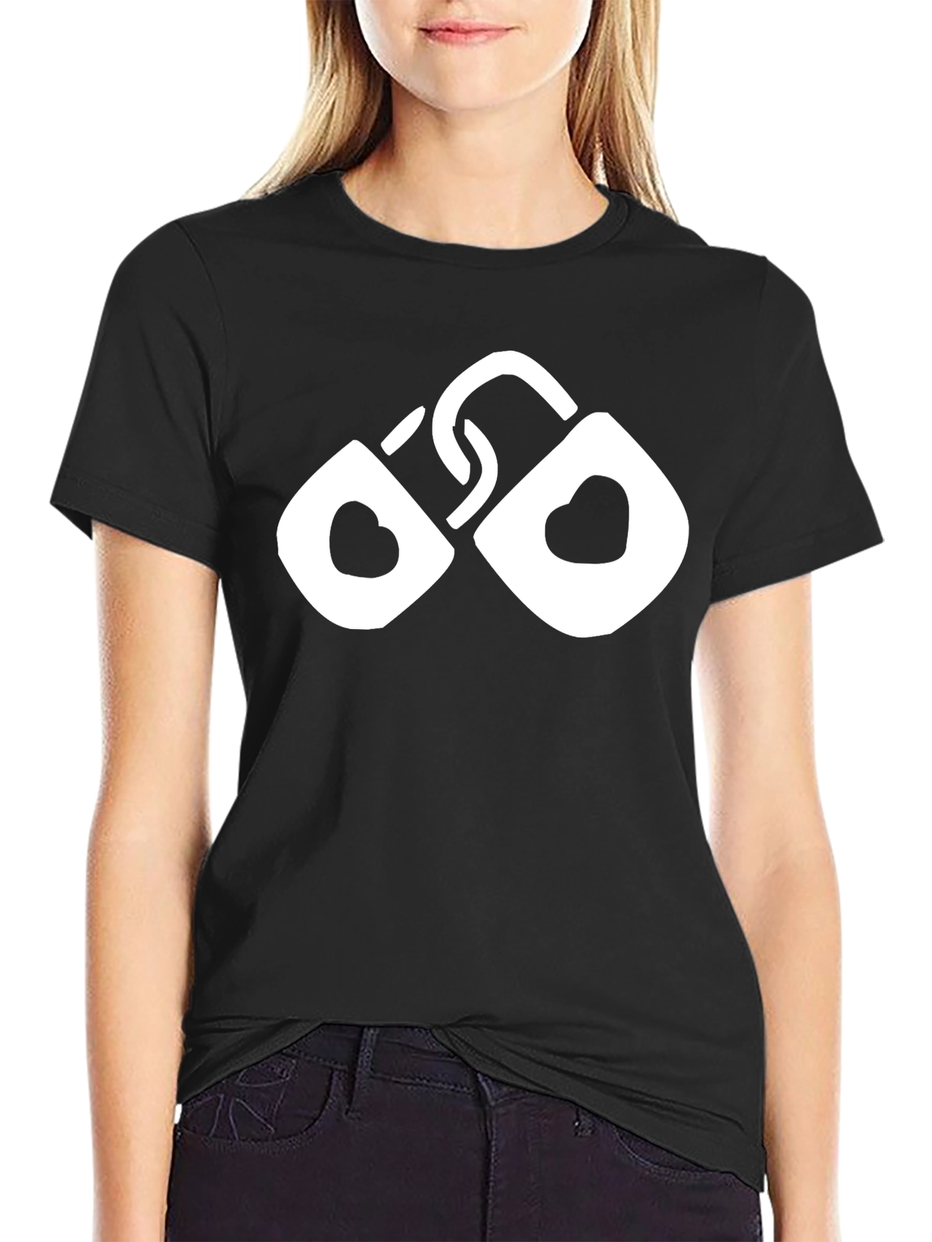 Locked Hearts T-Shirt - Express Your Bond