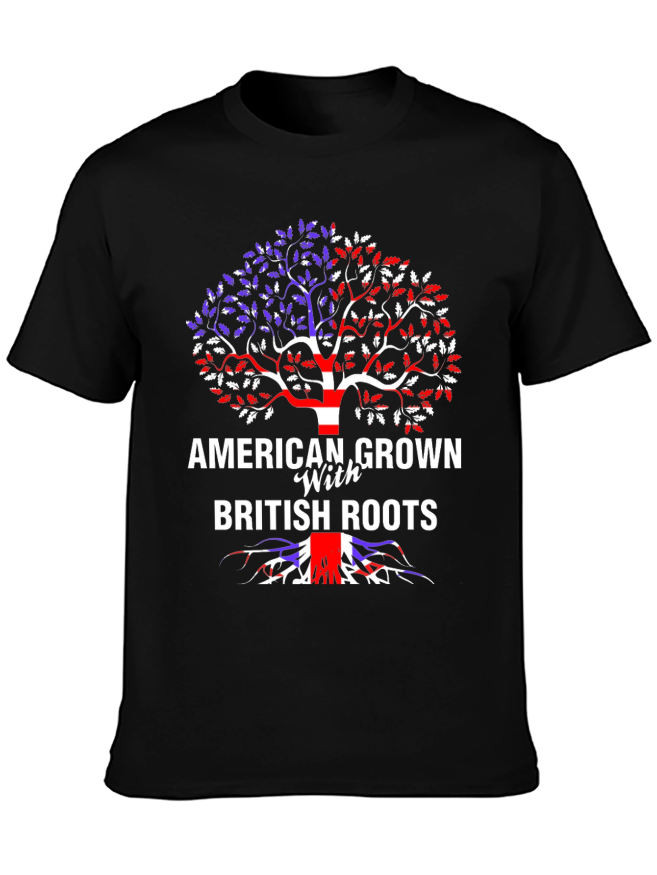 American Grown with British Roots Graphic Tee