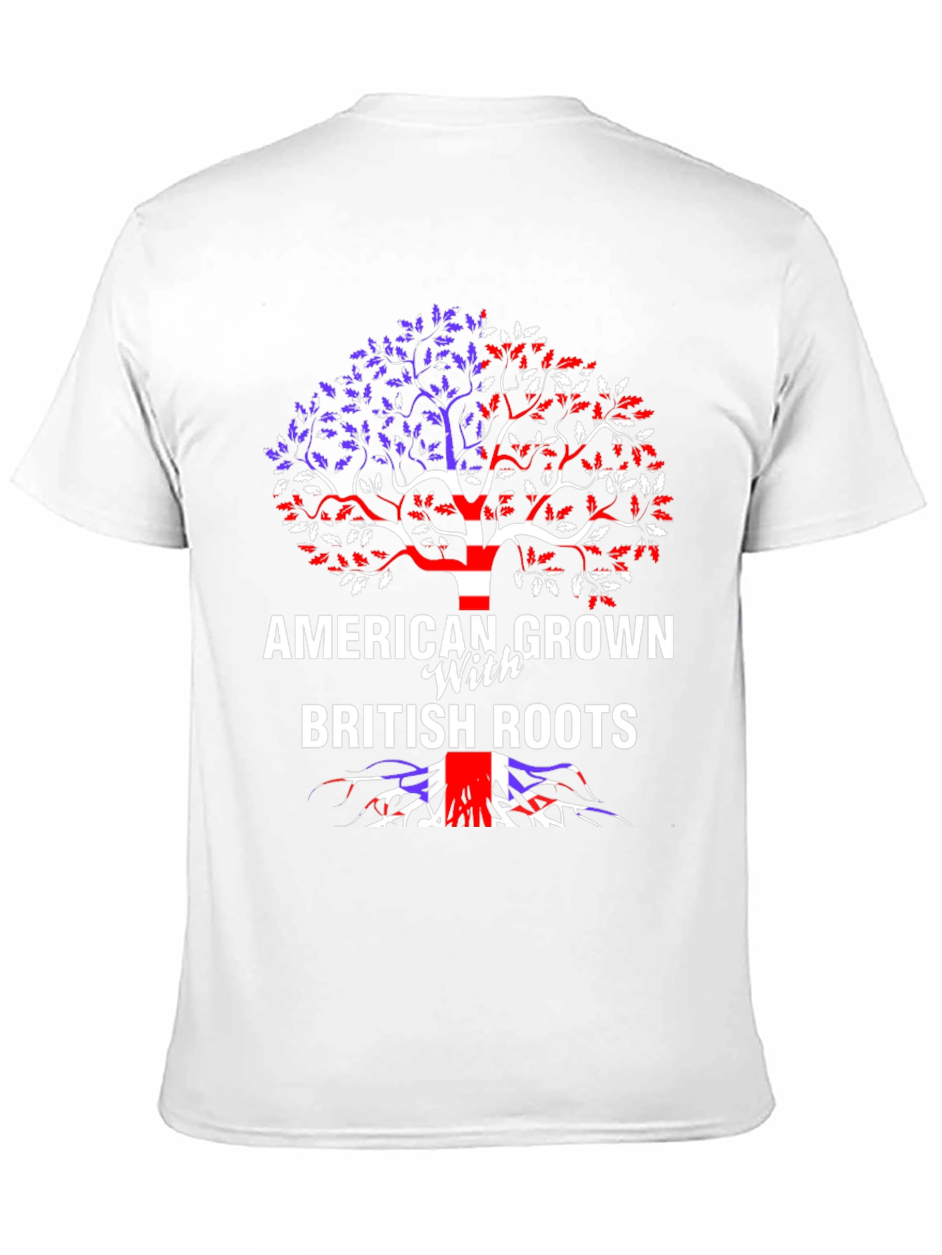 American Grown with British Roots Graphic Tee
