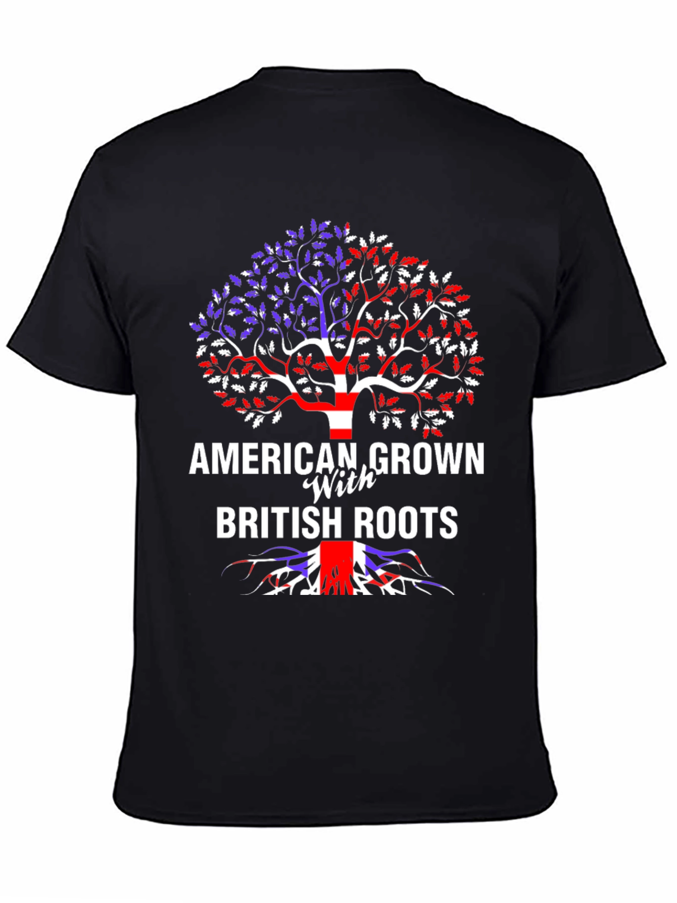 American Grown with British Roots Graphic Tee