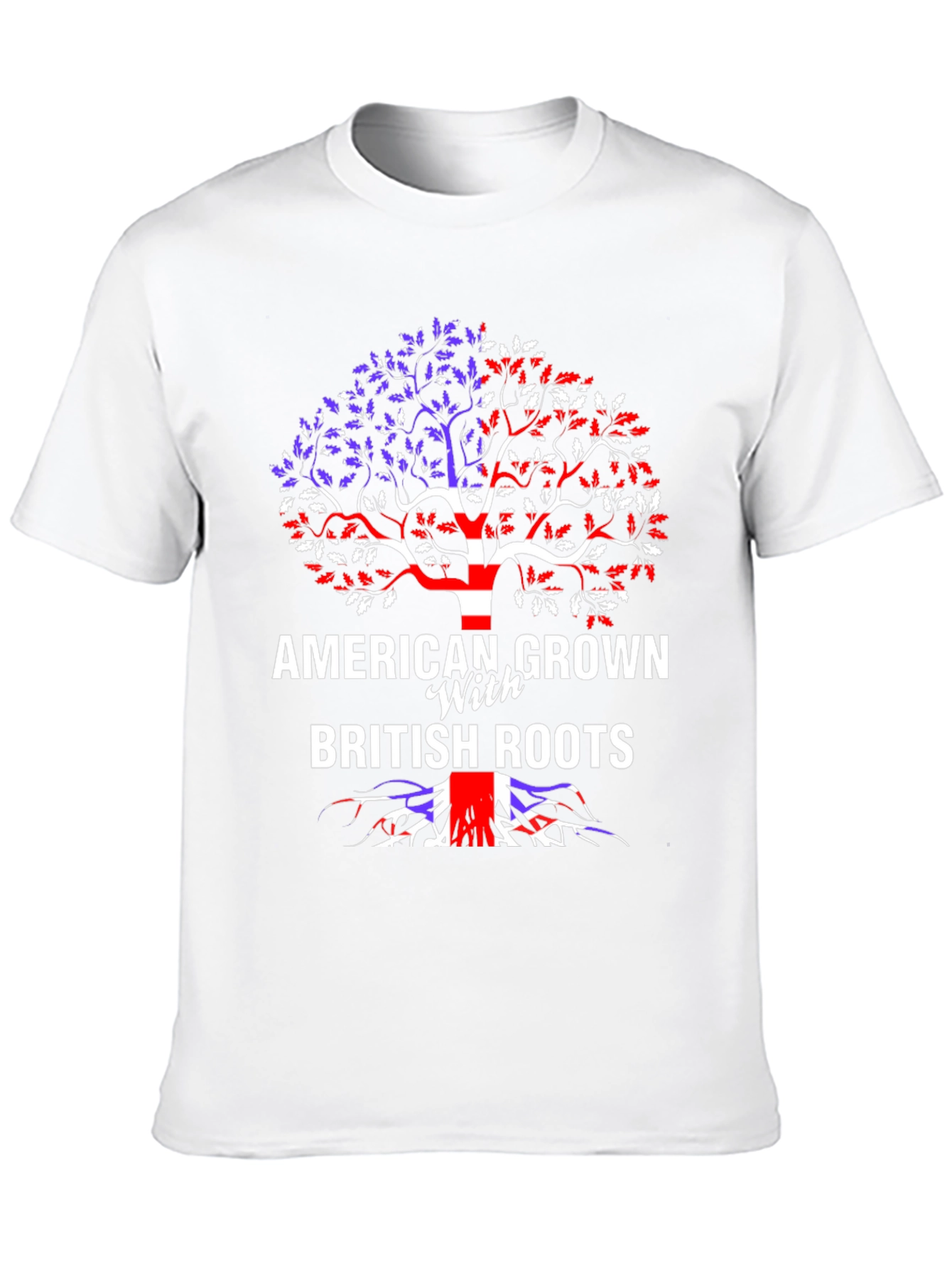 American Grown with British Roots Graphic Tee
