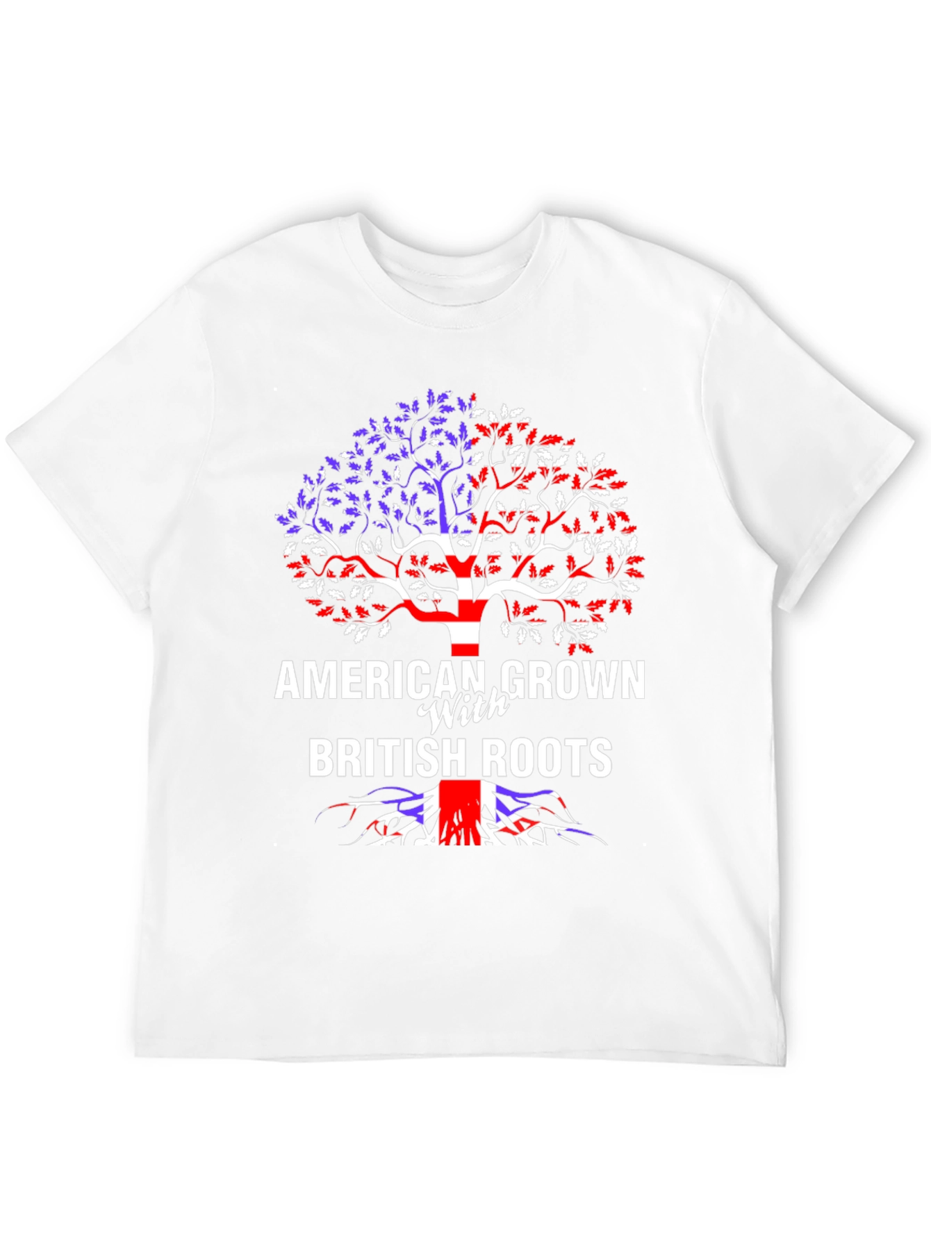American Grown with British Roots Graphic Tee