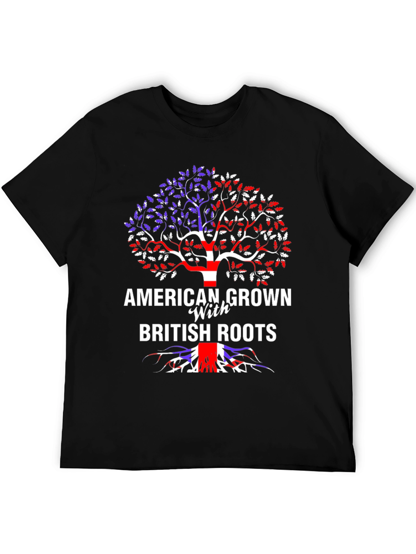 American Grown with British Roots Graphic Tee