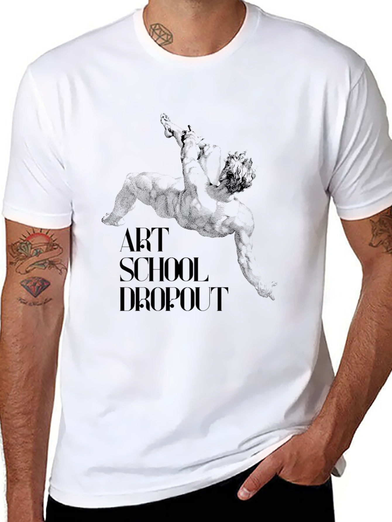 Art School Dropout Black T-Shirt