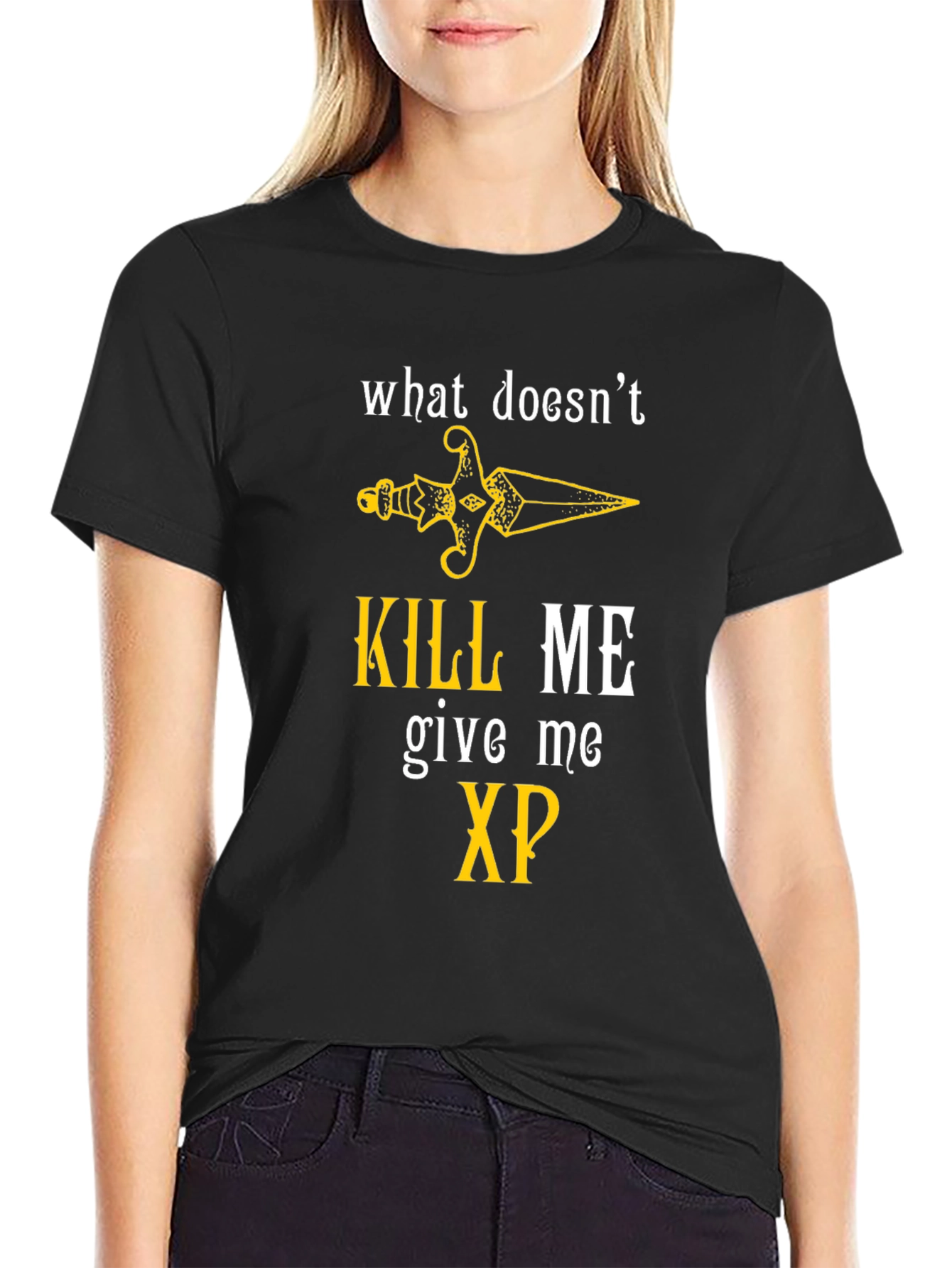 Gamer XP T-Shirt - What Doesnt Kill Me