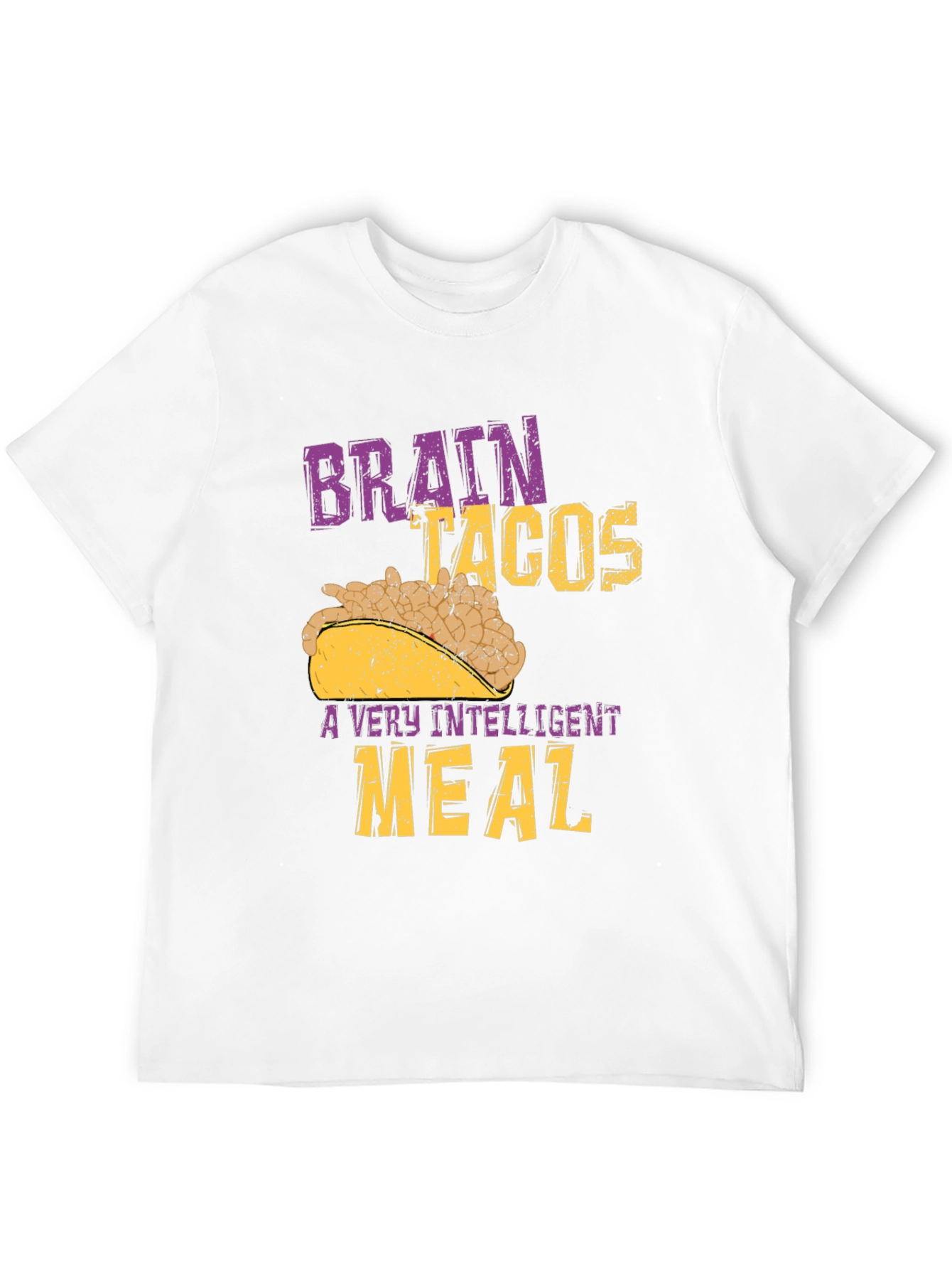 Brain Tacos T-Shirt - Intelligent Meal