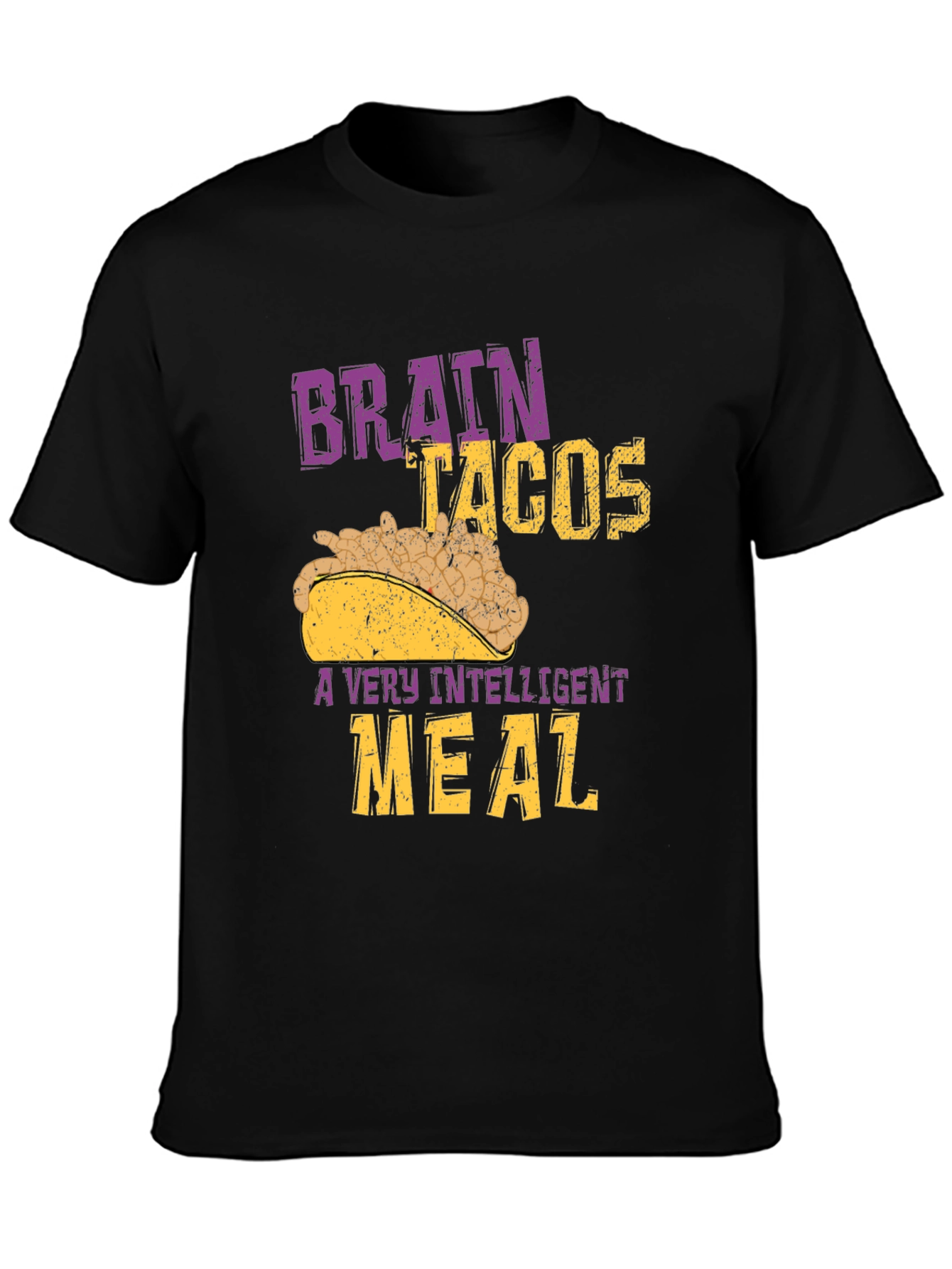 Brain Tacos T-Shirt - Intelligent Meal