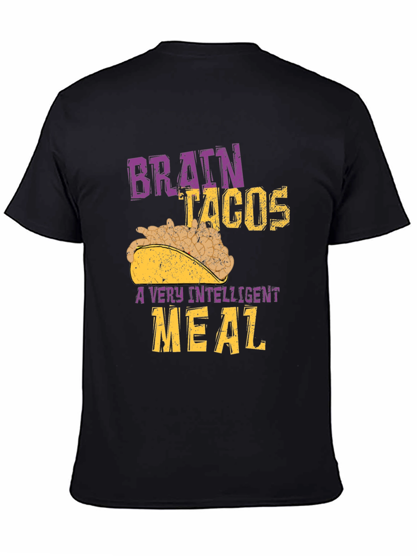 Brain Tacos T-Shirt - Intelligent Meal