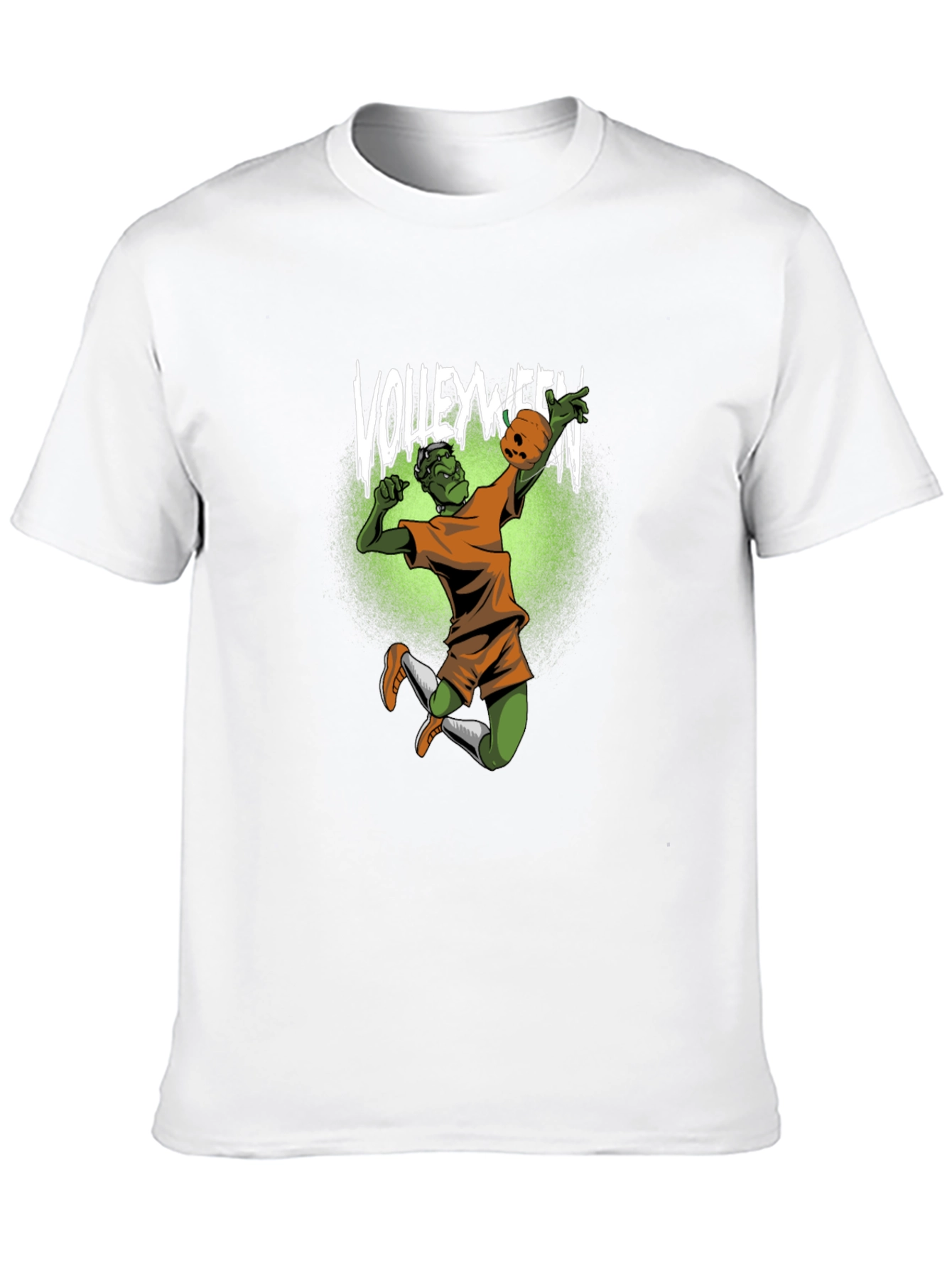Volleyween Zombie Volleyball Player T-Shirt